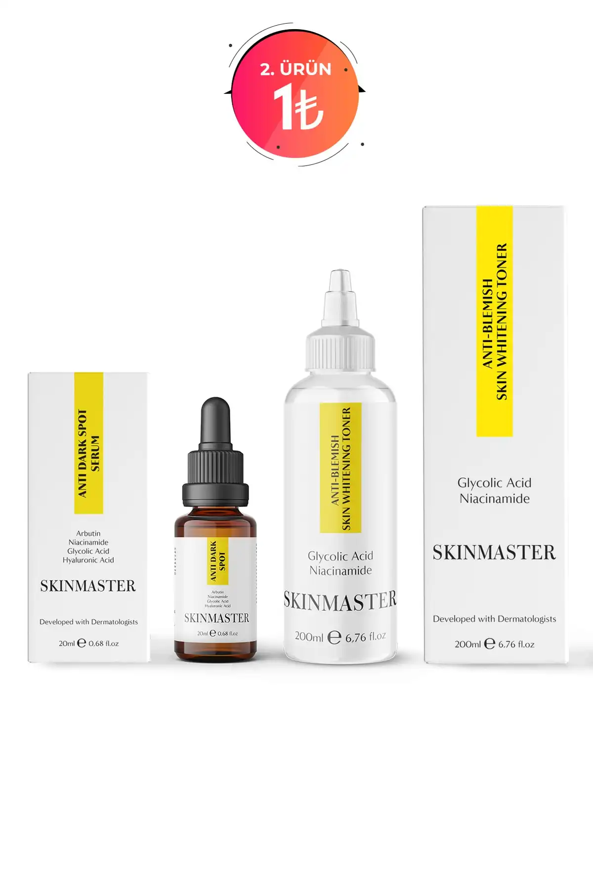 ست مراقبت از سفید کننده پوست ضد لکه های تیره برند   به رنگ   در دسته ست مراقبت از پوست