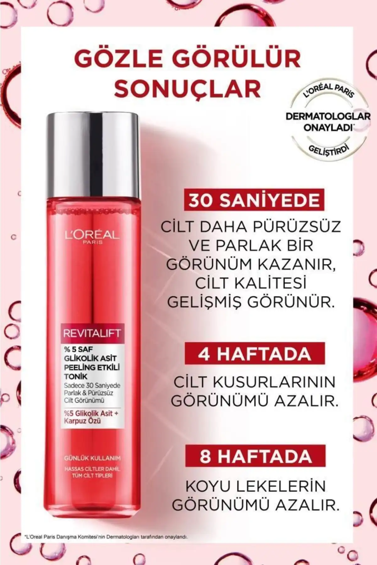 کرم ضد آفتاب صورت Revitalift Clinical Spf 50+ 50ml & تونر لایه بردار اسید گلیکولیک 5% خالص 180 میلی لیتر برند   L'Oreal Paris(لورآل پاریس) به رنگ   در دسته ست مراقبت از پوست
