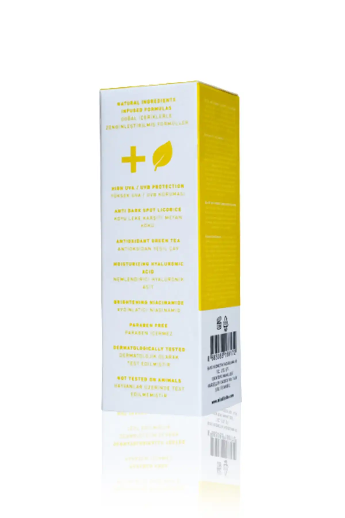 ضد آفتاب 50 Spf، ضد چروک و لک و ضد رنگدانه صورت برند   mia klinika(کلینیک میا) به رنگ   در دسته ضد آفتاب