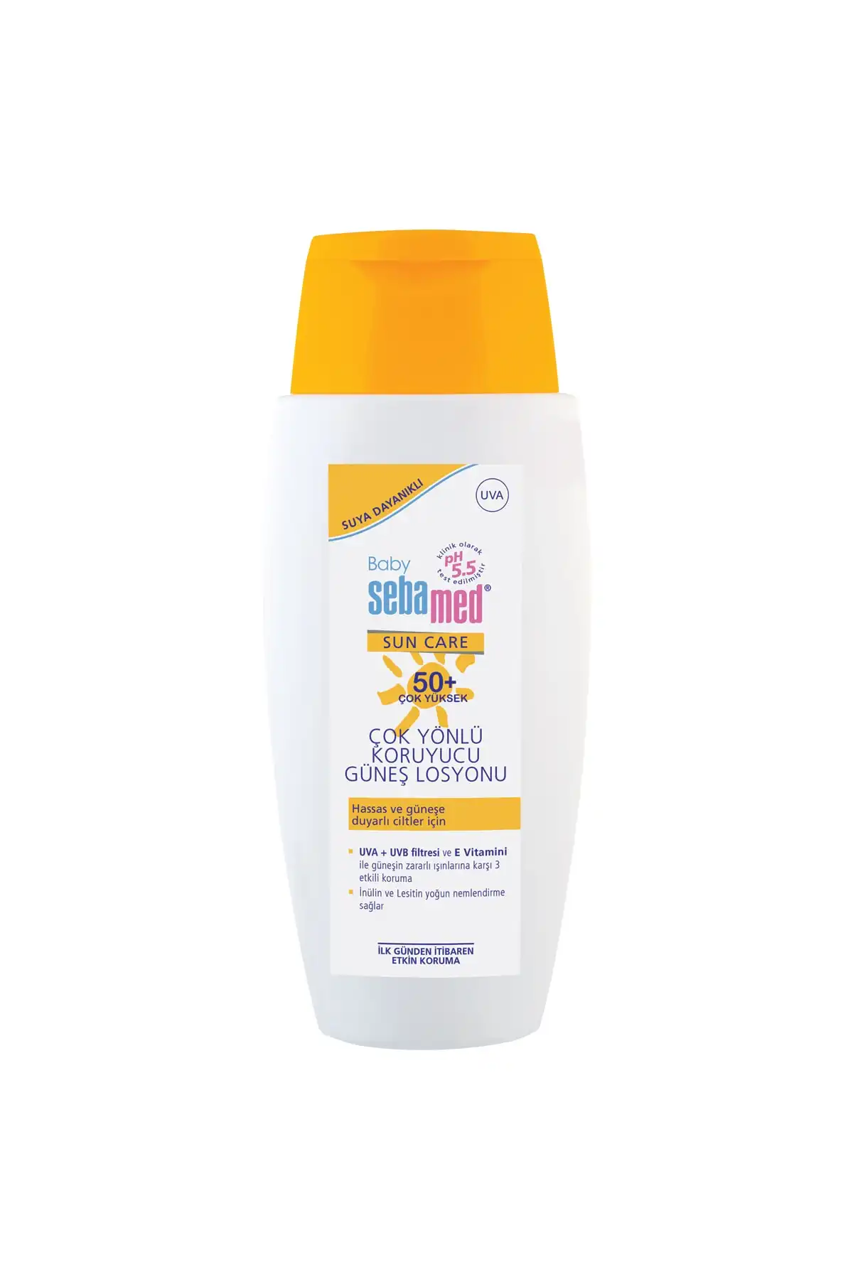 Sun Bebe 50+ Sun Lotion 150 ml برند   Sebamed(سبامد) به رنگ   در دسته ضد آفتاب