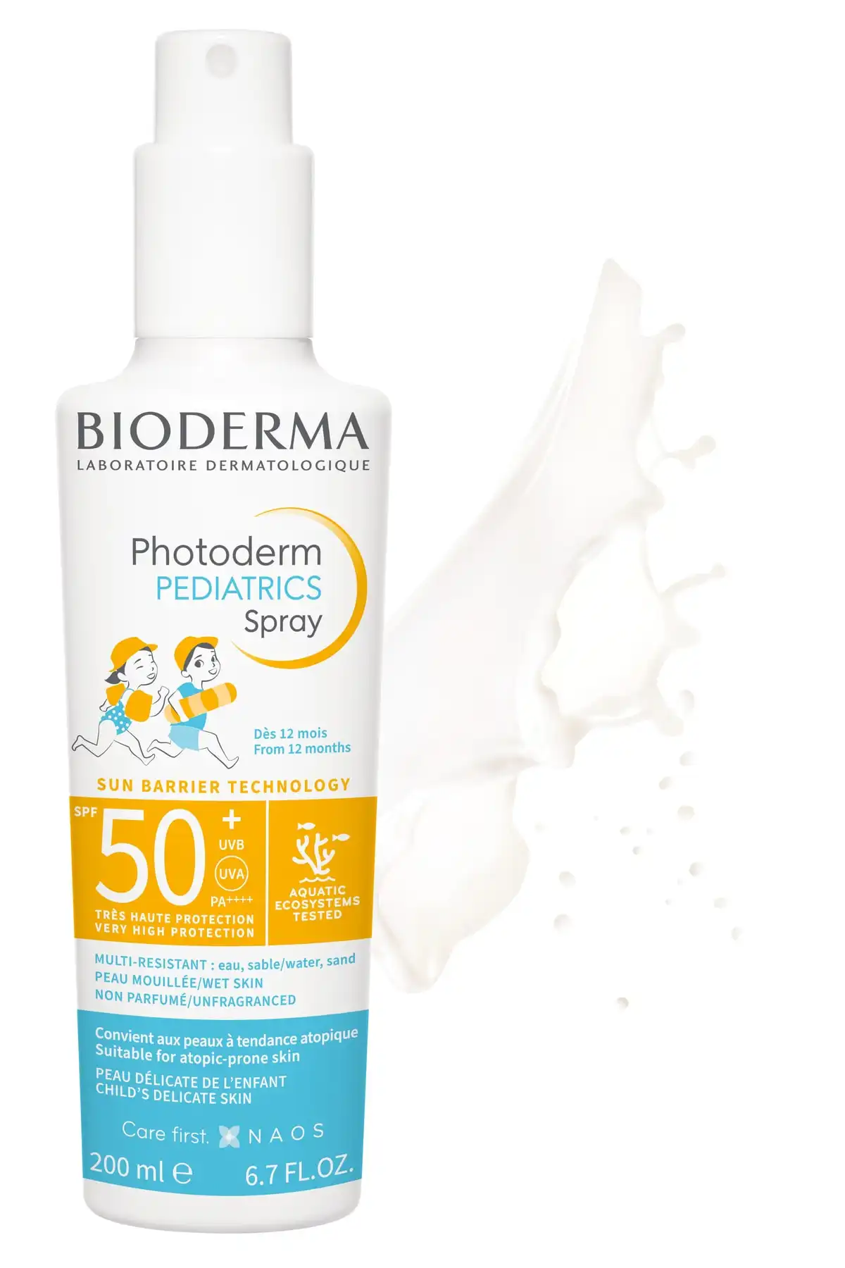 اسپری فتودرم کودکان Spf50+ 200ml برند   Bioderma(بیودرما) به رنگ   در دسته ضد آفتاب