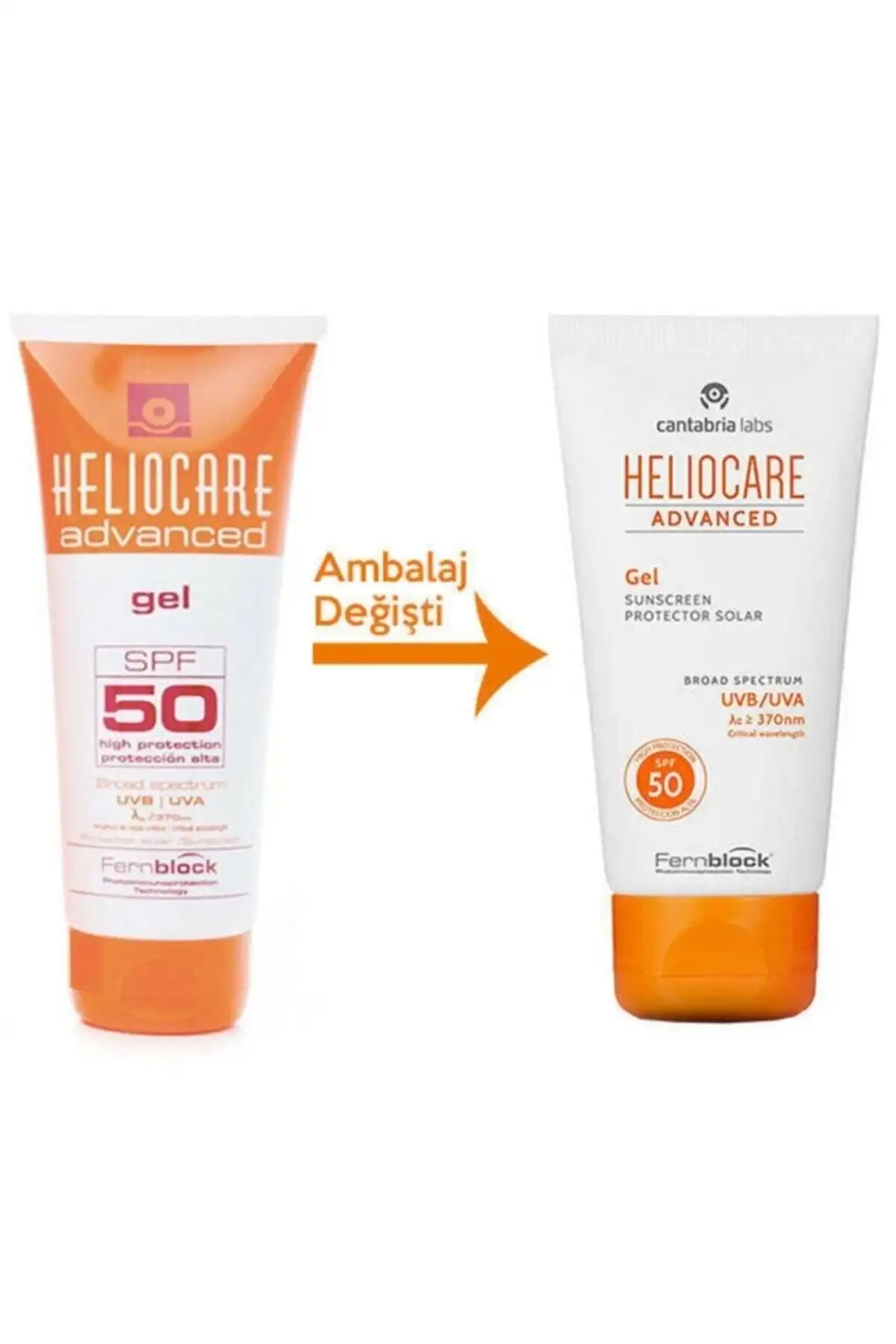 ژل Advanced Spf 50 50 ml برند   Heliocare(هلیوکر) به رنگ   در دسته ضد آفتاب