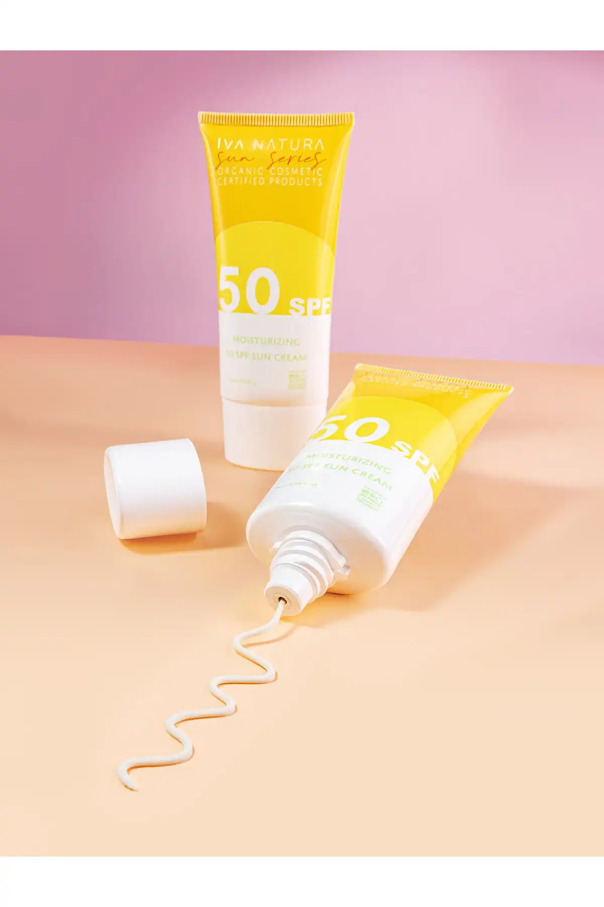 ضد آفتاب تجدید کننده و ضد پیری 50 Spf با فیلتر معدنی 75 میلی لیتر برند   Iva Natura(ایوا ناتورا) به رنگ   در دسته ضد آفتاب