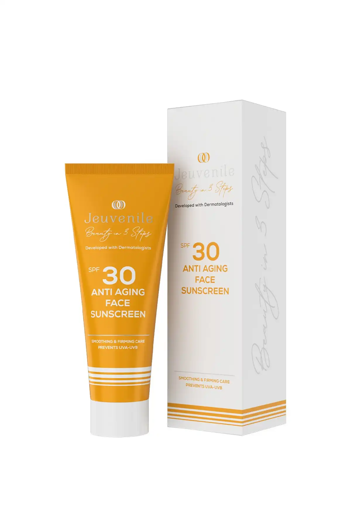 Spf 30 ضد آفتاب ضد پیری صورت کرم ضد پیری و چروک 50 میلی لیتر برند   Jeuvenile(جوون) به رنگ   در دسته ضد آفتاب