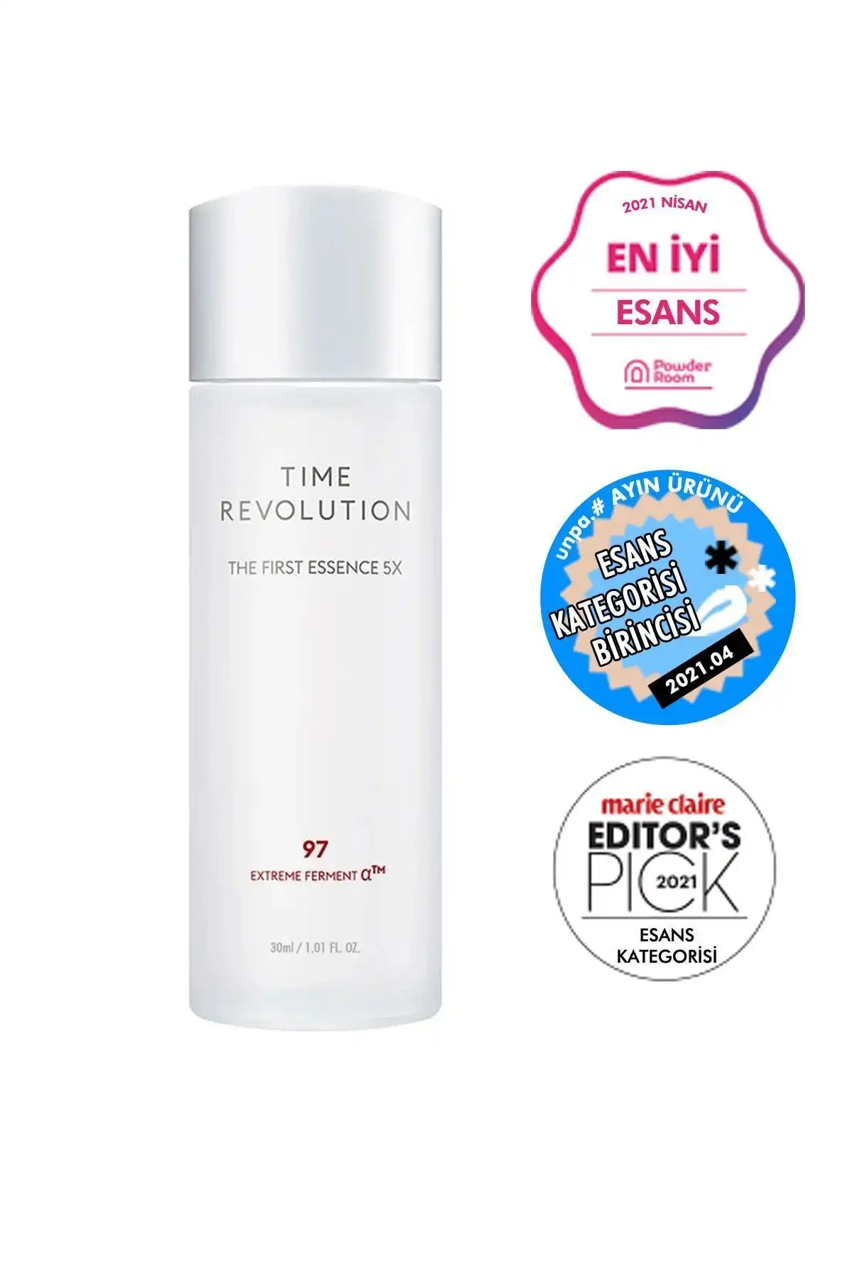 اسانس مرطوب کننده محتوای تخمیر شده (30 میلی لیتر) Time Revolution Time Revolution The First Essence 5 x برند   Missha(میشا) در دسته مراقبت از پوست