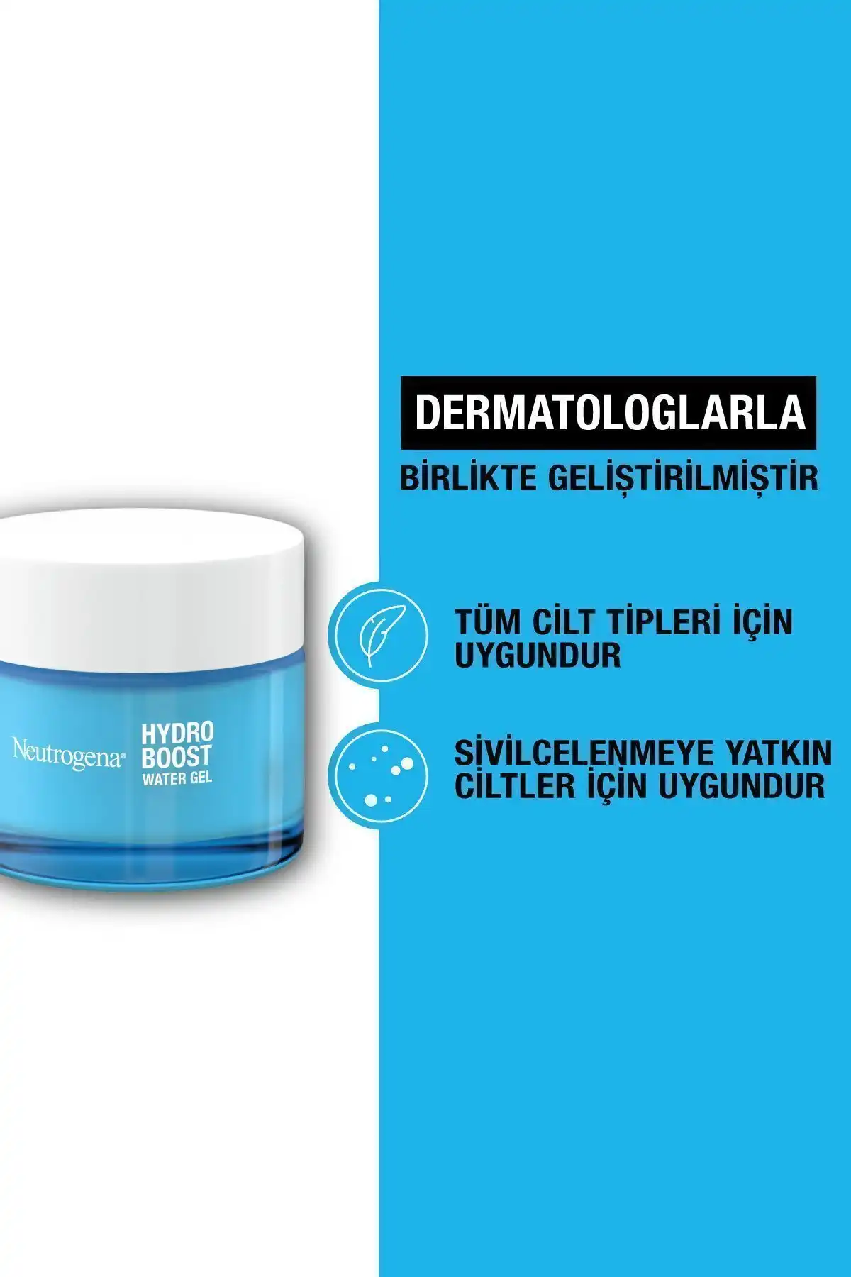 مرطوب کننده صورت ژل هیدرو بوست واتر برای پوست های معمولی و مختلط برند   Neutrogena ( نوتروژنا )  در دسته مراقبت از پوست