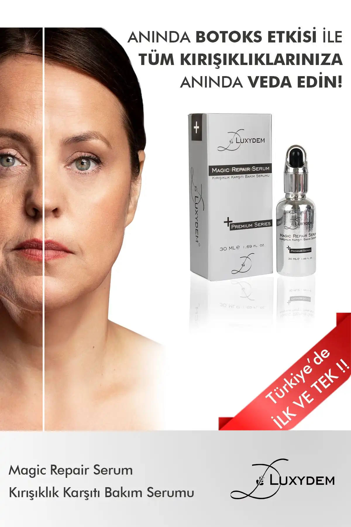 سرم مراقبتی ضد چروک با اثر بوتاکس برند   Luxydem ( لوکسیدم )  در دسته سرم پوست