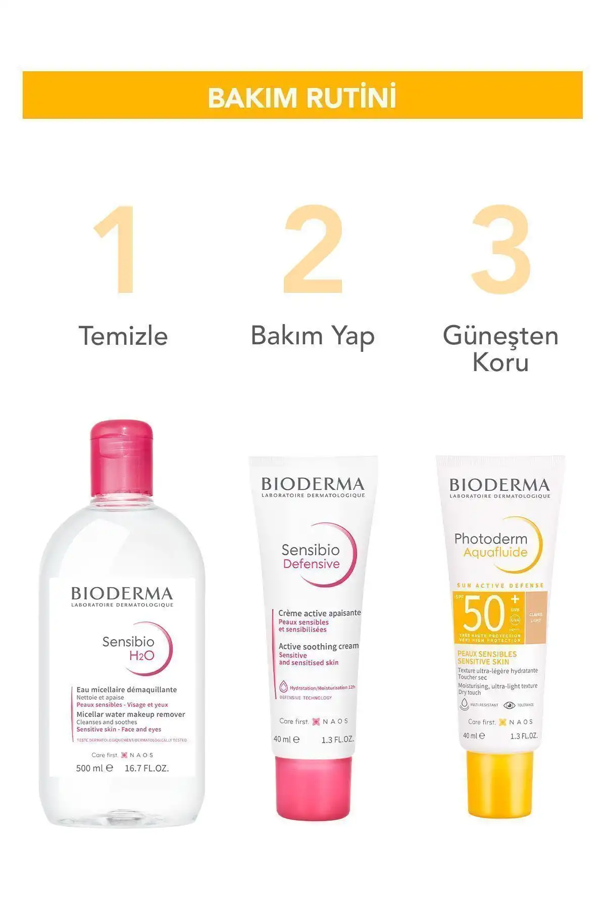 ضد آفتاب فتودرم Spf 50 Aquafluide Tinted 40 ml - Light برند   Bioderma(بیودرما) به رنگ   در دسته ضد آفتاب