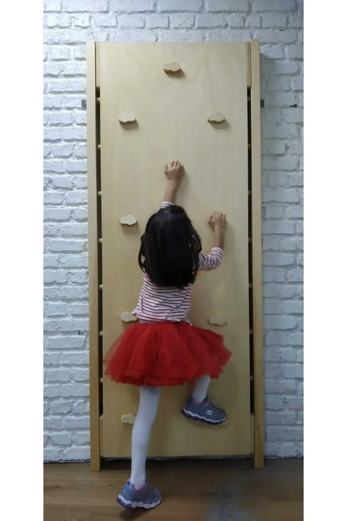ست دیوار ابری (دیوار کوهنوردی سوئدی + دیوار ابری) برند   Btlkids(btlkids) به رنگ  رنگ بژ