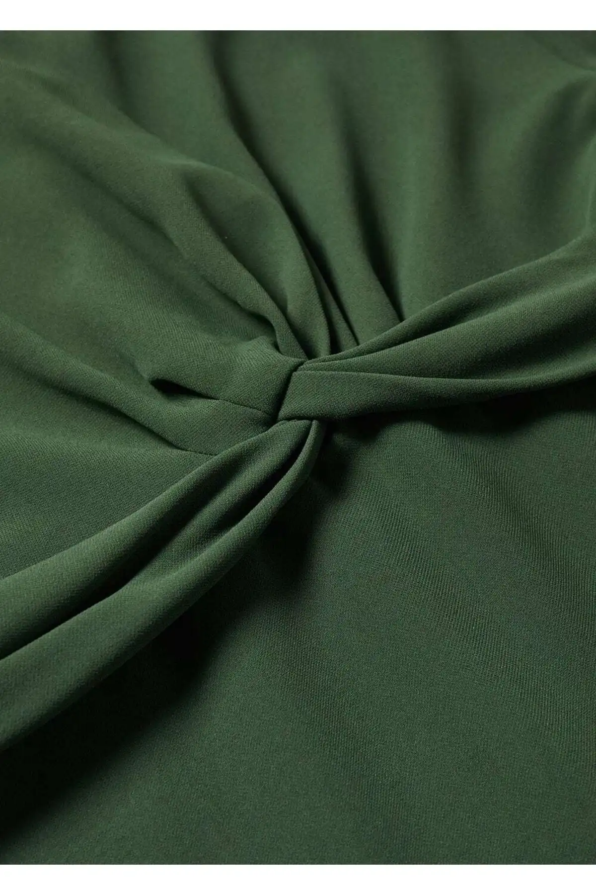 قیمت جزئیات پیراهن گره مانگو، نظرات - Trendyol برند   TRENDYOL MODEST به رنگ  خاکی در دسته لباس مجلسی و شومیز