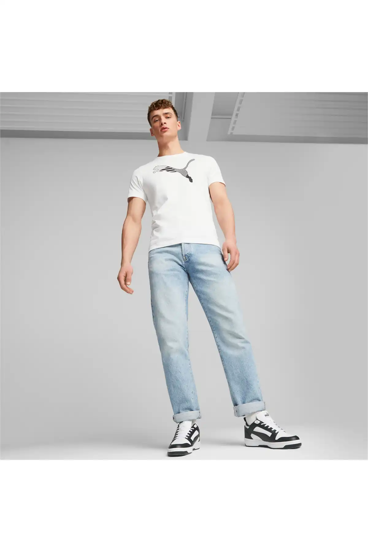 کفش اسپورت مردانه مدل جدید پاییز  2025  برند  Puma به رنگ  سیاه