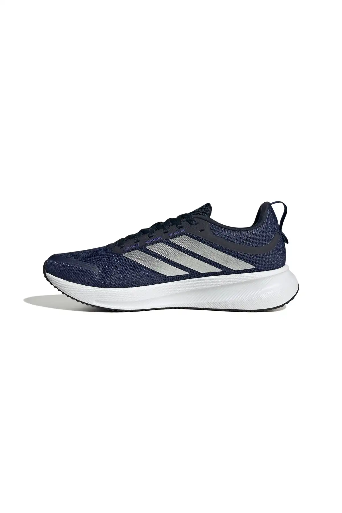 کفش اسپورت مردانه مدل جدید پاییز  2025  برند  adidas به رنگ  آبی تیره-نقره ای ملاقات کرد.