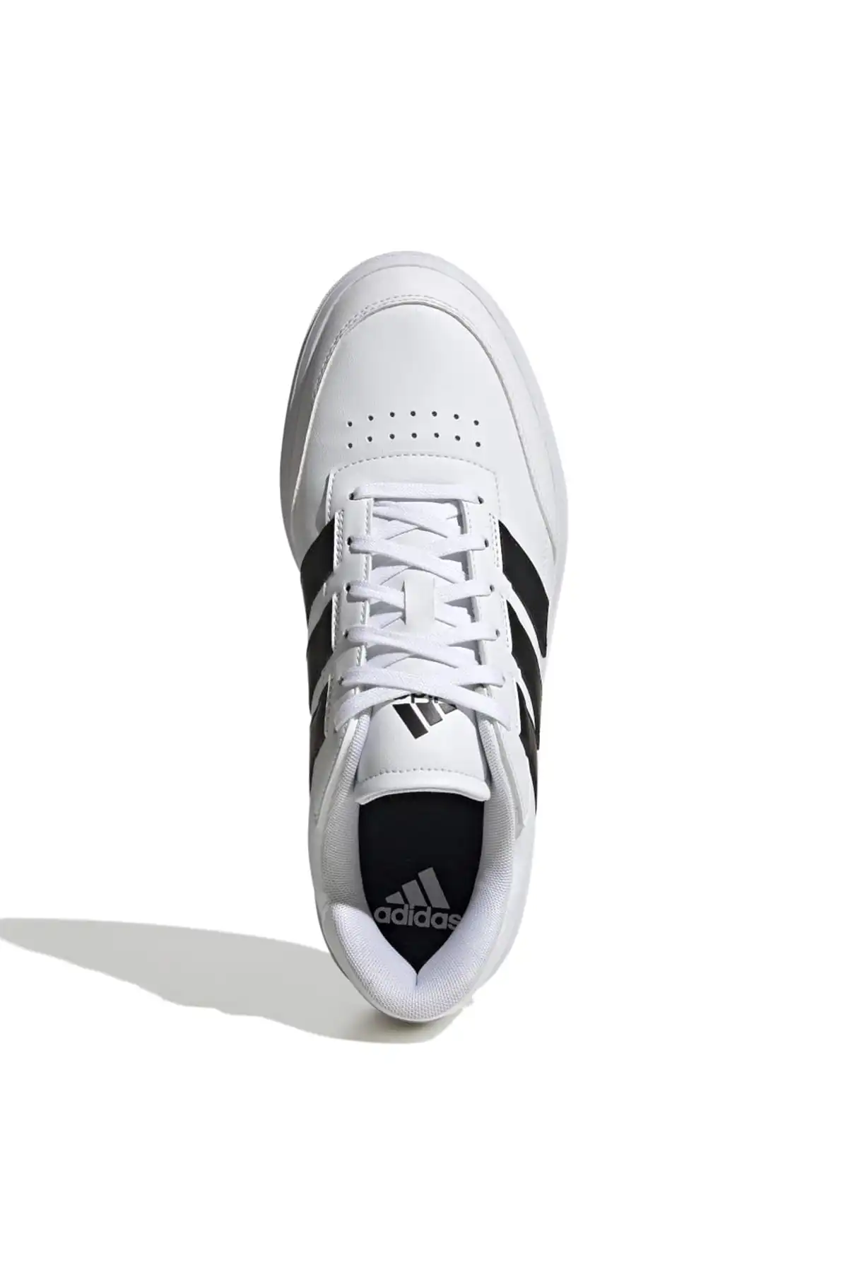 کفش اسپورت مردانه مدل جدید پاییز  2025  برند  adidas به رنگ  ابر سفید / هسته سیاه / CLO