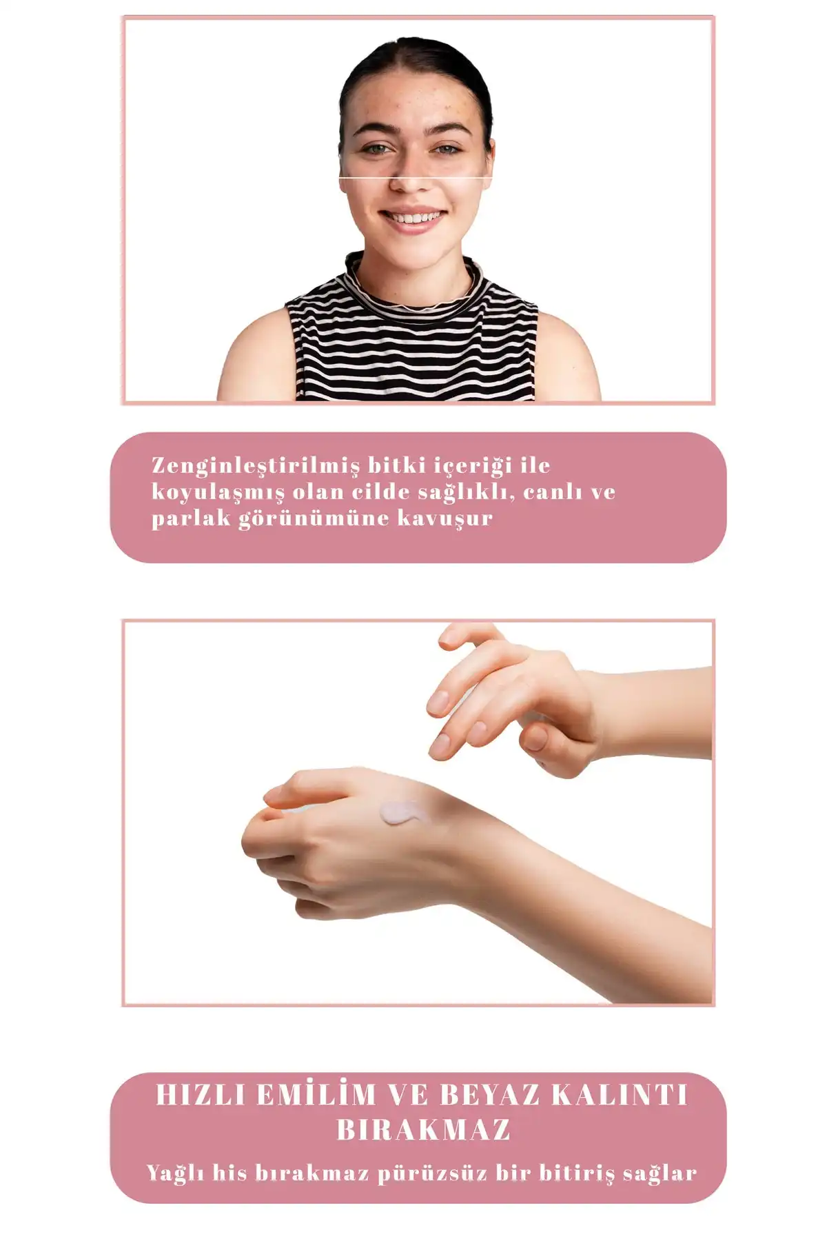 Spf+50 Uvb-uva Pink Touch (صورتی) کرم ضد آفتاب صورت با محافظ بالا ضد لک (آربوتین) 75 میلی لیتر برند   nowy(حالا) به رنگ   در دسته ضد آفتاب