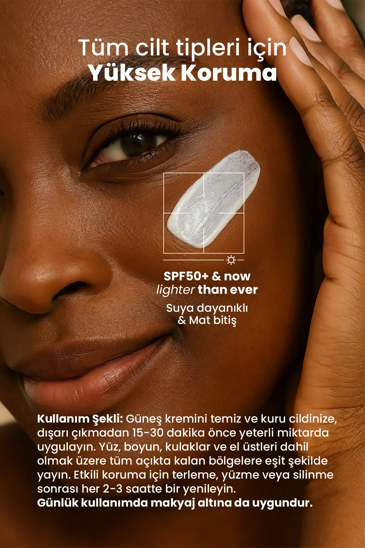 ضد آفتاب شدید ضد لک +50 Spf برند   به رنگ   در دسته ضد آفتاب