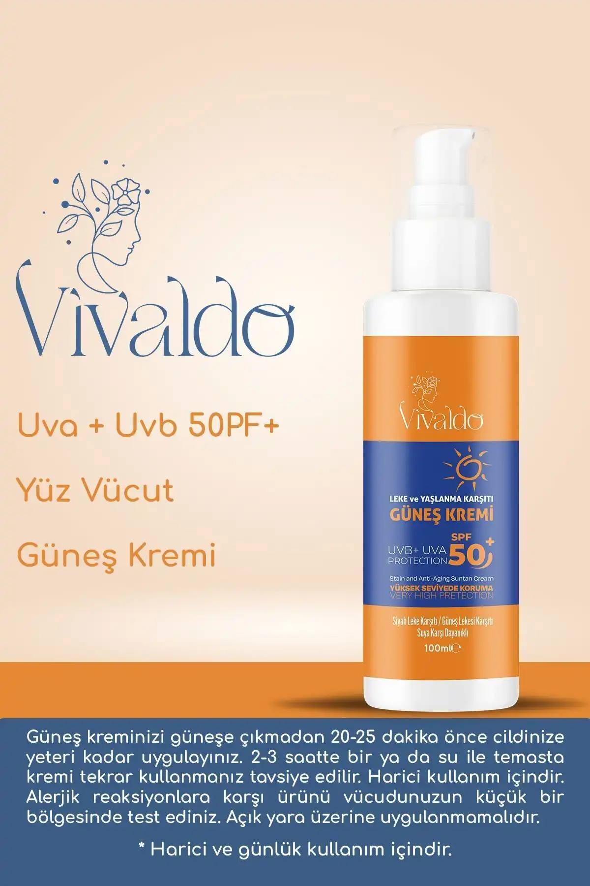 کرم ضدآفتاب شدید ضد لک 50 Spf با تون محافظ روشن کننده پوست صورت و بدن 100 میلی لیتر برند   به رنگ   در دسته ضد آفتاب