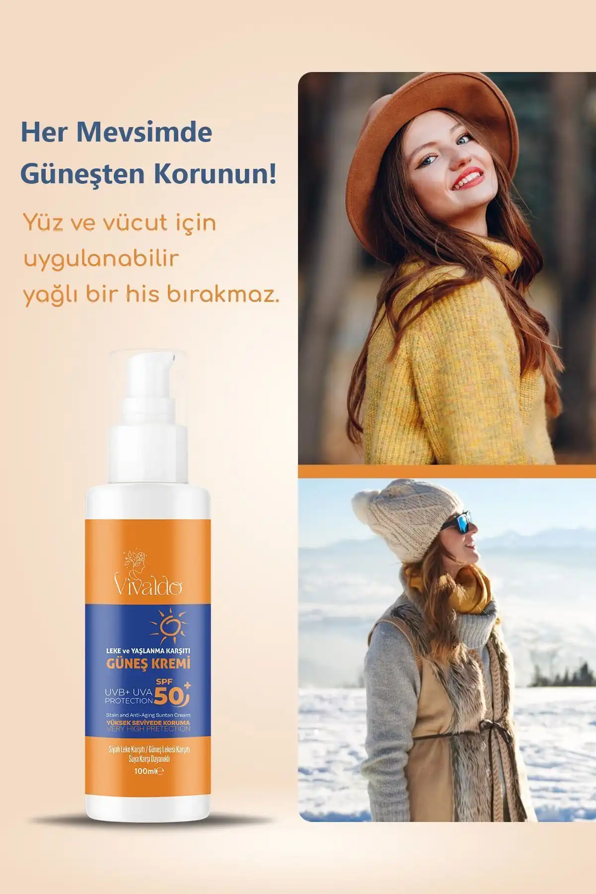 کرم ضدآفتاب شدید ضد لک 50 Spf با تون محافظ روشن کننده پوست صورت و بدن 100 میلی لیتر برند   به رنگ   در دسته ضد آفتاب