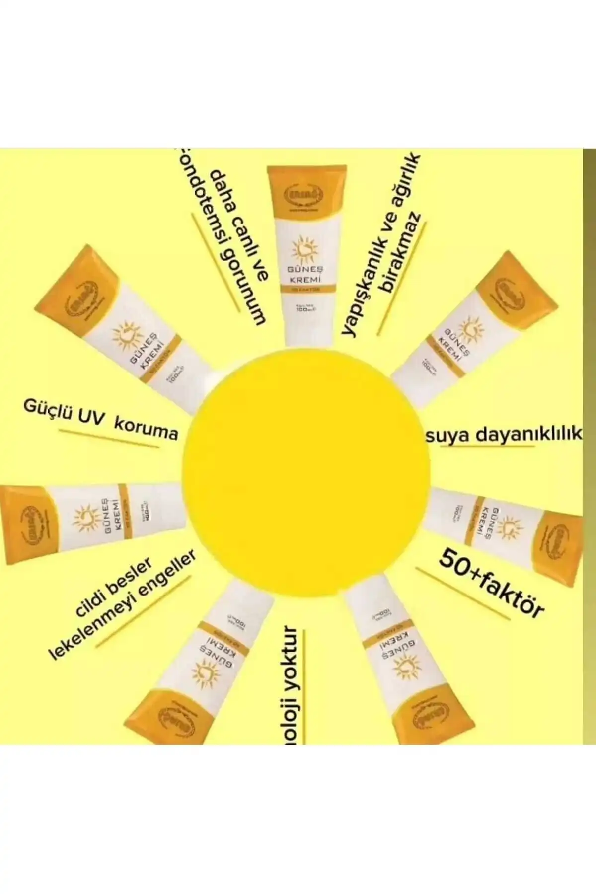 ضد آفتاب 50 Factor 100 ml 565-22 برند   به رنگ   در دسته ضد آفتاب