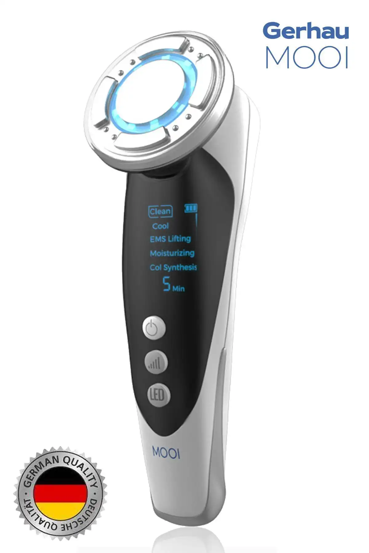 Mooi Smart Beauty Robot Face Lifting Face Lift دستگاه رفع چین و چروک - Ems برند   به رنگ   در دسته ست مراقبت از پوست