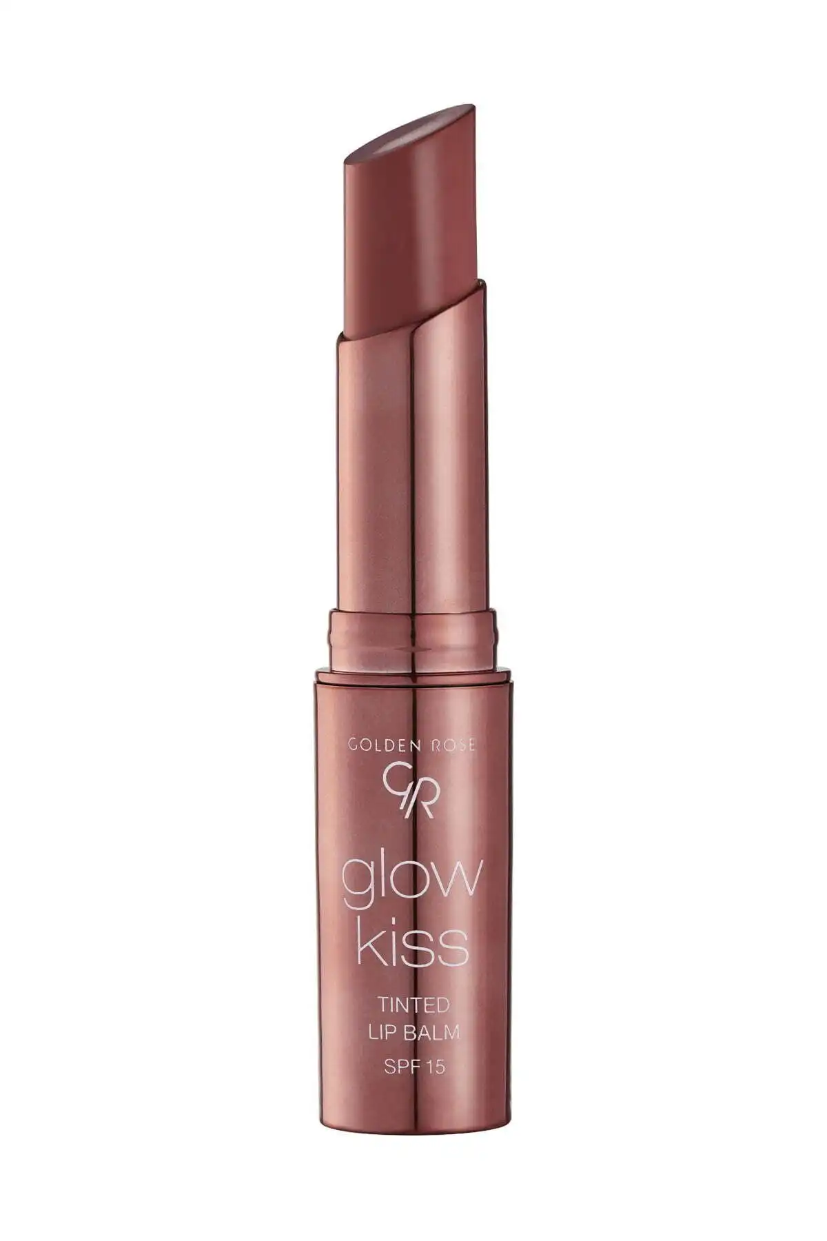 بالم لب رنگی Glow Kiss No: 01 Vanilla Latte - مرطوب کننده لب رنگی برند   Golden Rose(رز طلایی) به رنگ   صورتی