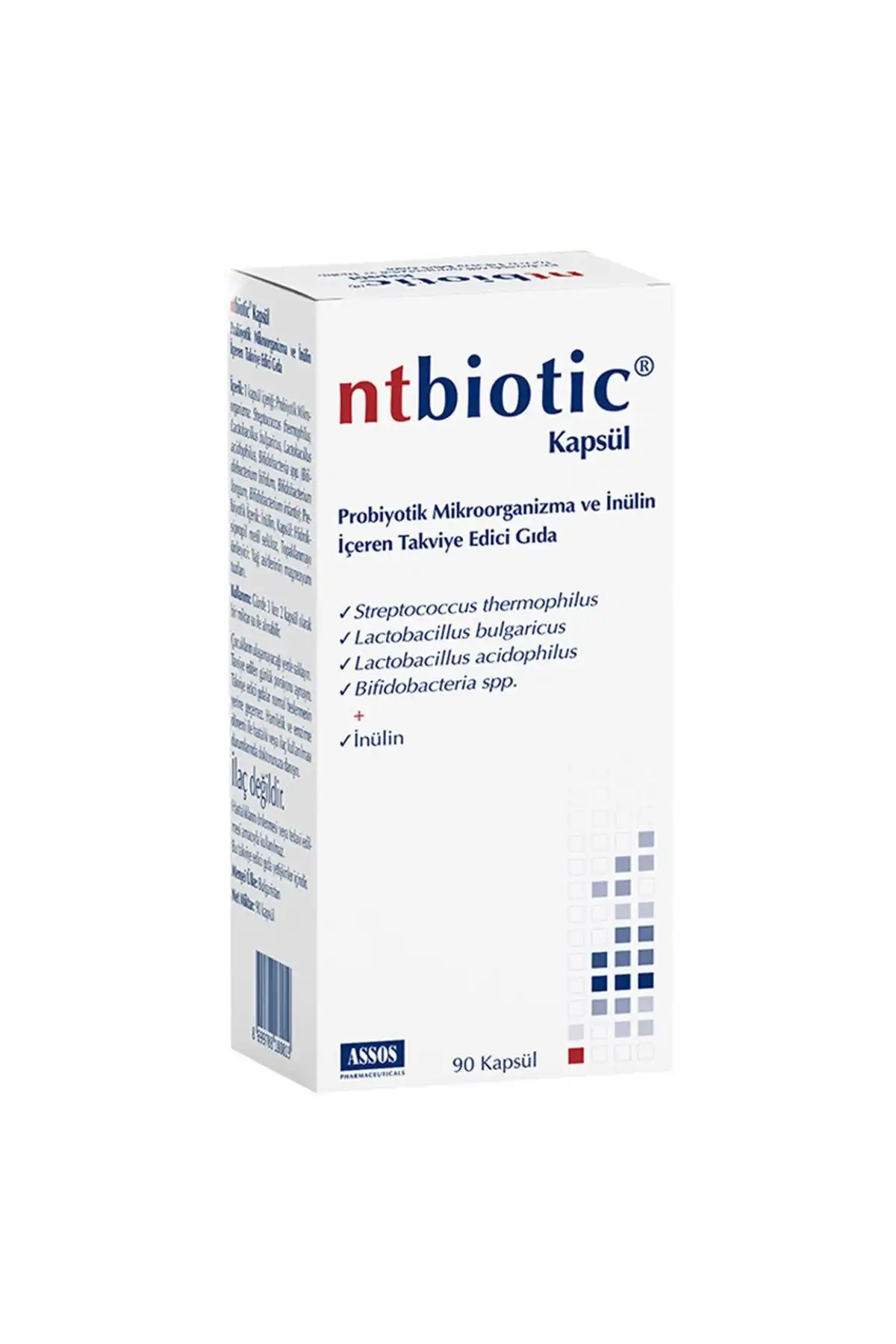 کپسول Nt Biotic 90 برند   Assos ( اسوس ) 