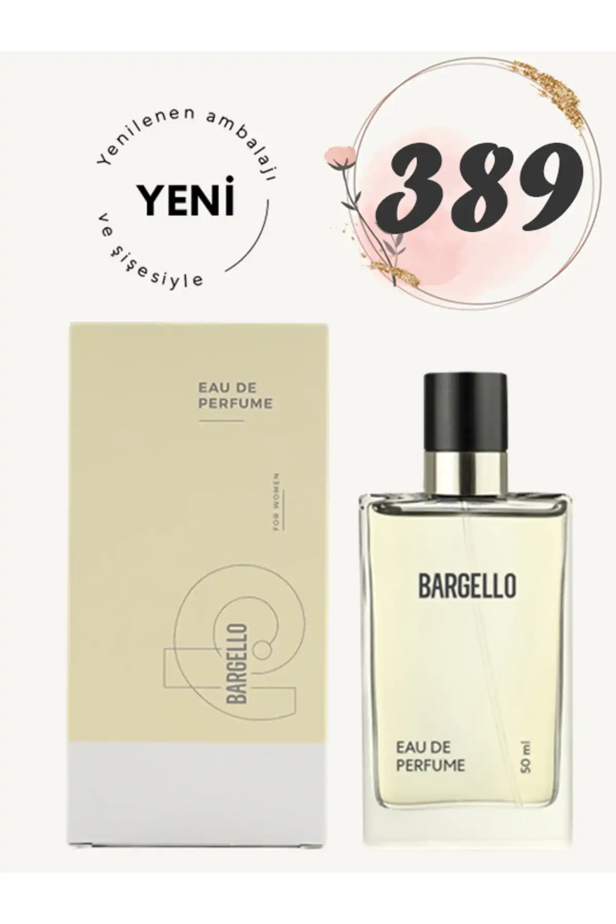 عطر زنانه 389 Floral Edp 50 ml 869284130389 برند   Bargello ( بارجلو )  در دسته عطر و ادکلن