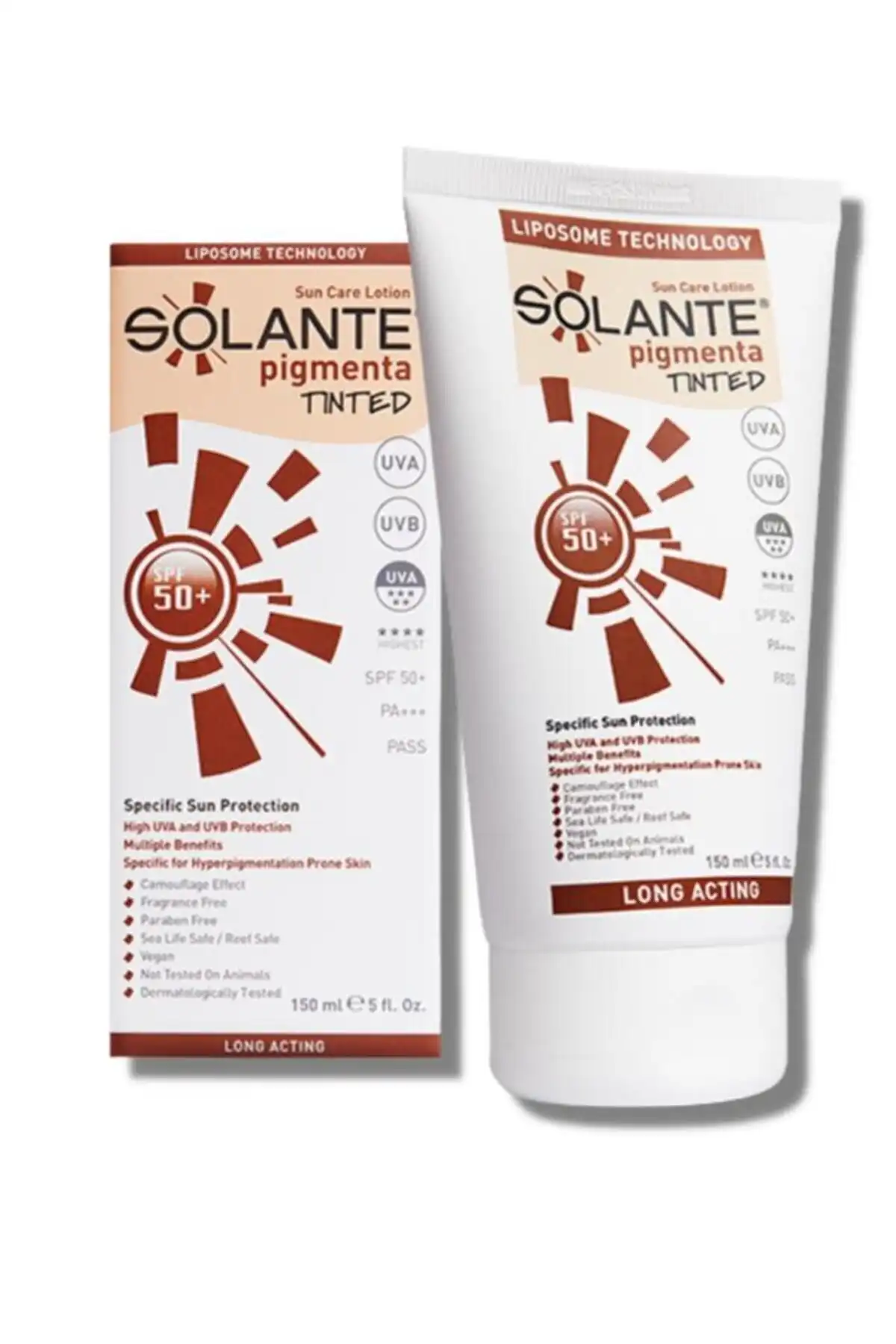 لوسیون Pigmenta Tinted Spf 50+ برند   به رنگ   در دسته ضد آفتاب