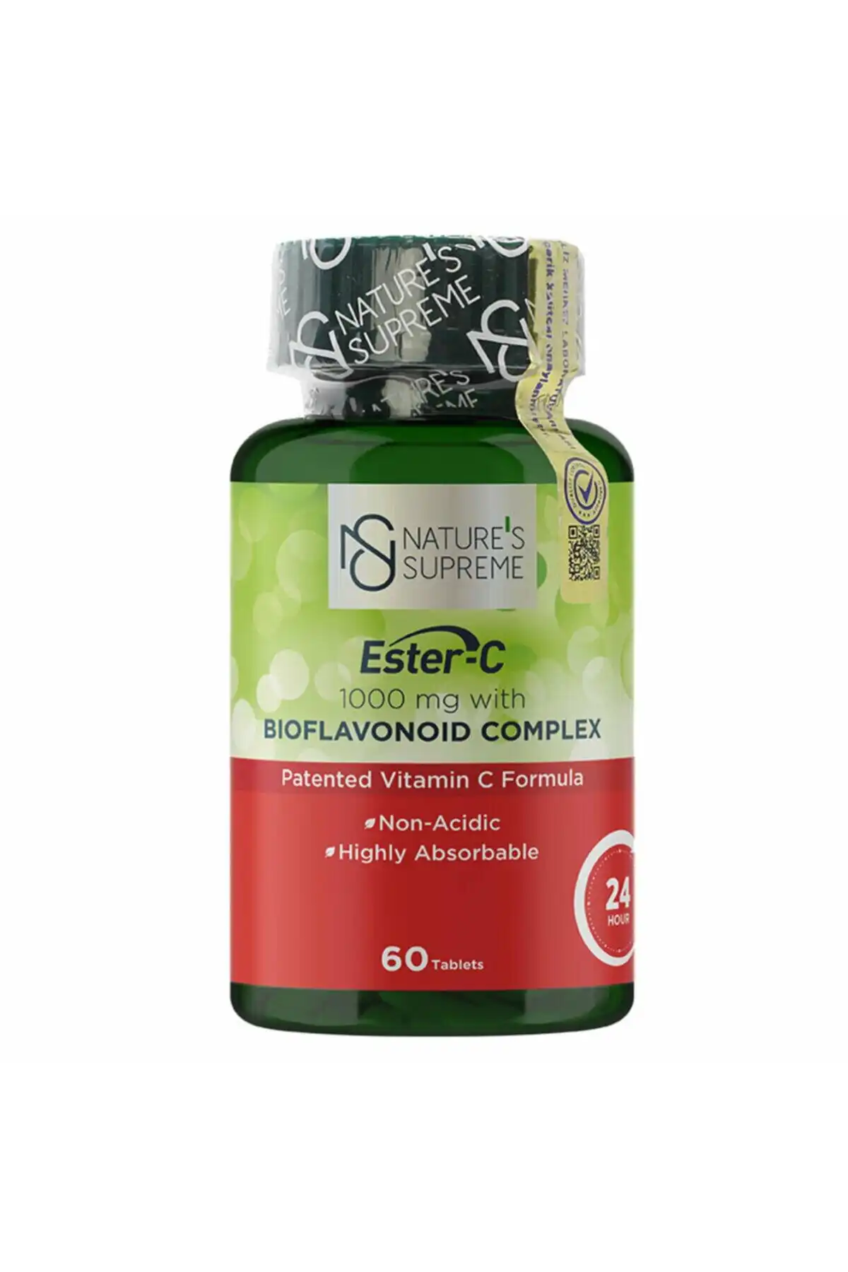 Ester-c 1000 میلی گرم ویتامین C 60 قرص برند   Natures Supreme ( طبیعت عالی ) 