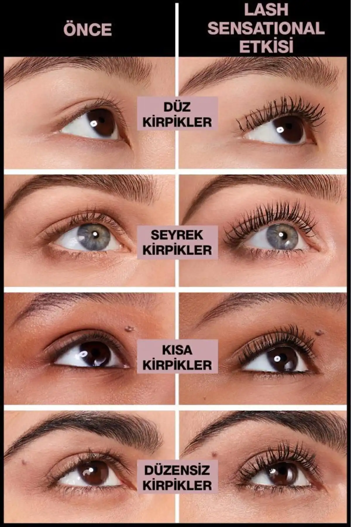 Lash Sensational Intense Black Mascara 9.5 ml + Mini Lash Sensational Black Mascara 4.5 ml 301717252 برند   به رنگ  مشکی