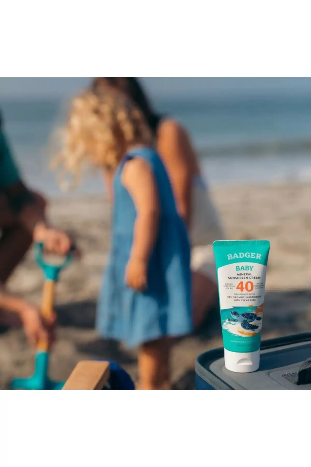 ضد آفتاب بچه Spf40 برند   Porsuk Alternatif(جایگزین Badger) به رنگ   در دسته ضد آفتاب