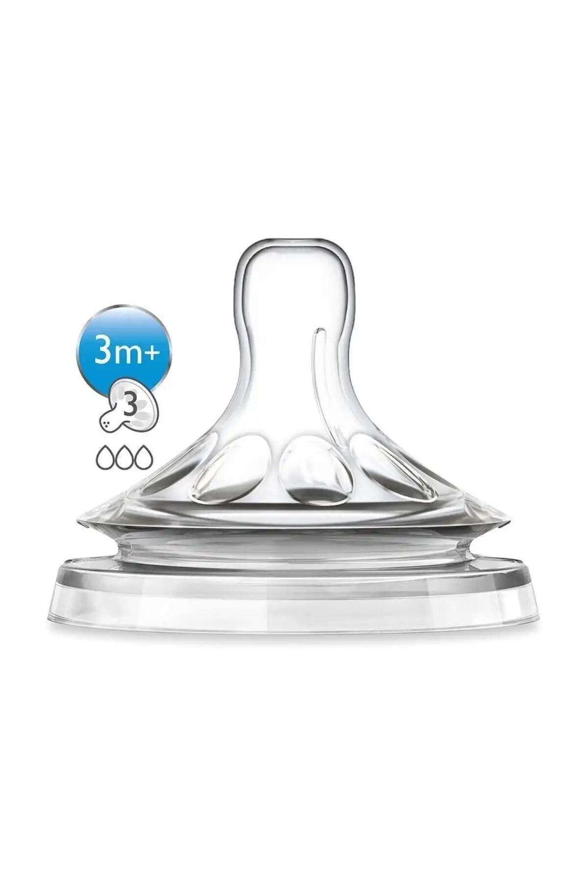 ست ۲ عدد سرپشک طبیعی بطری برند   Philips Avent(فیلیپس اونت) به رنگ   در دسته پستانک