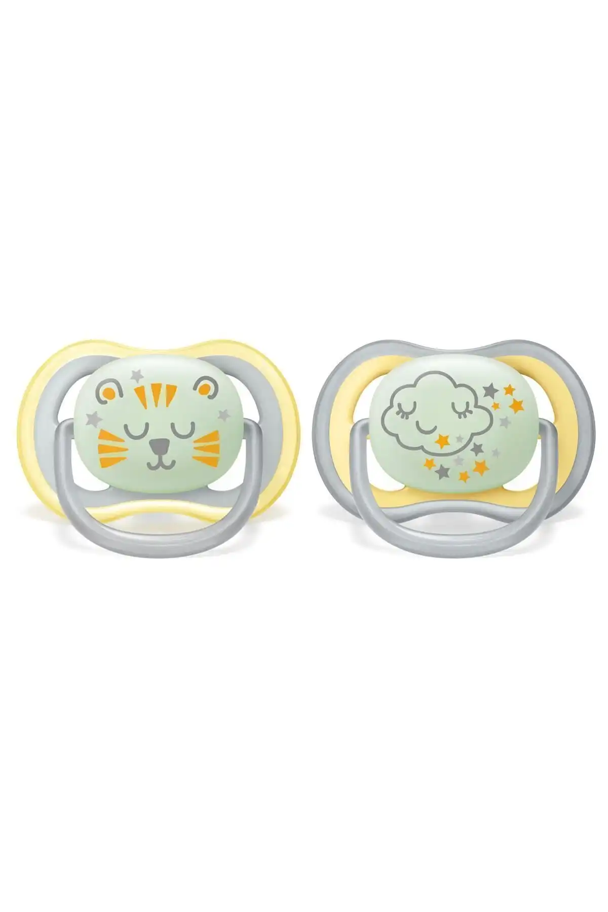 پستانک شب Scf376/01 Ultra Air 18+ ماه برند   Philips Avent(فیلیپس اونت) به رنگ   در دسته پستانک