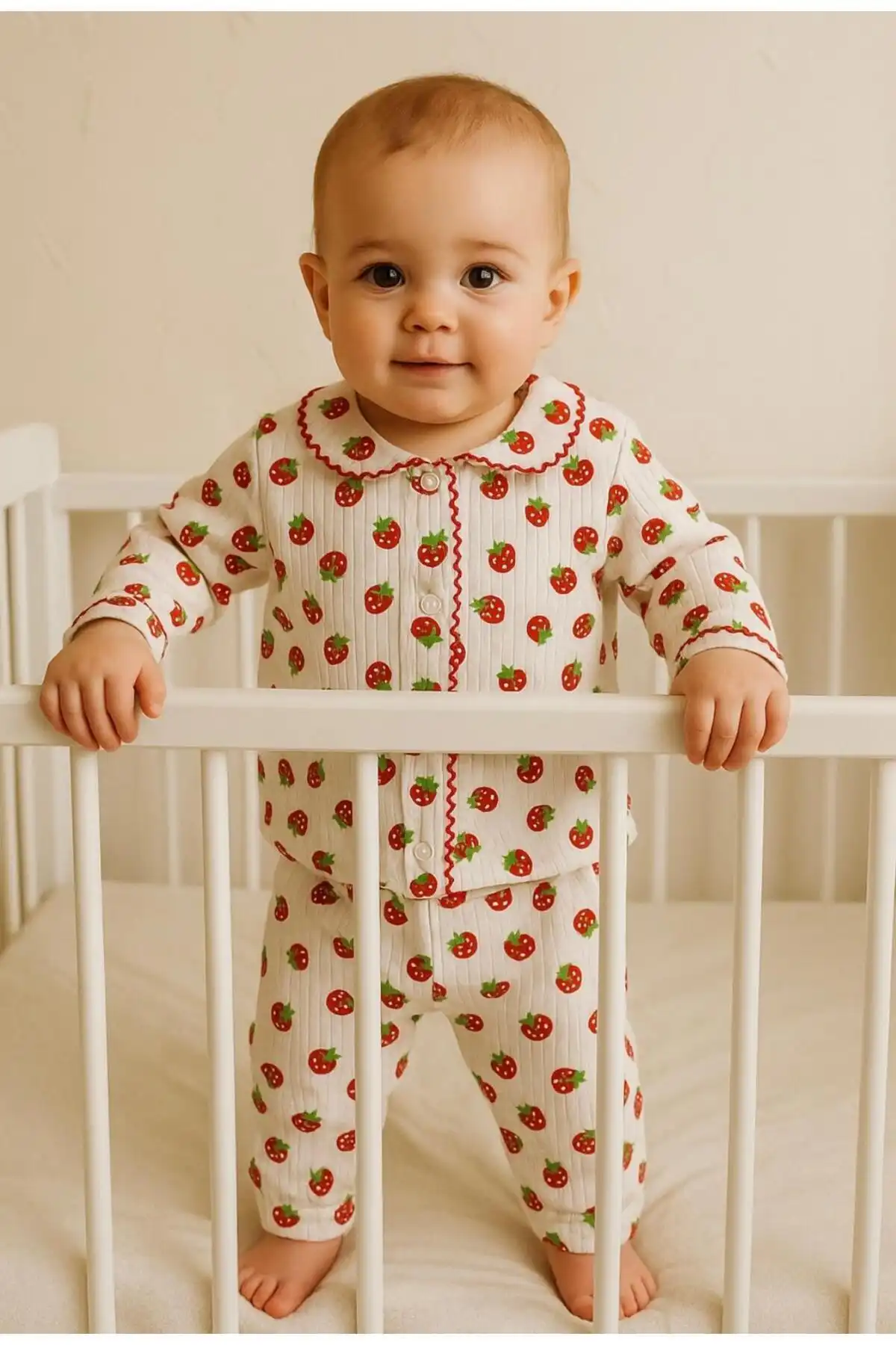 مانتو سبز دخترانه 22fw0bg2722 برند   GB Baby ( GB عزیزم )  به رنگ  قرمز در دسته لباس بچگانه و لباس کودک