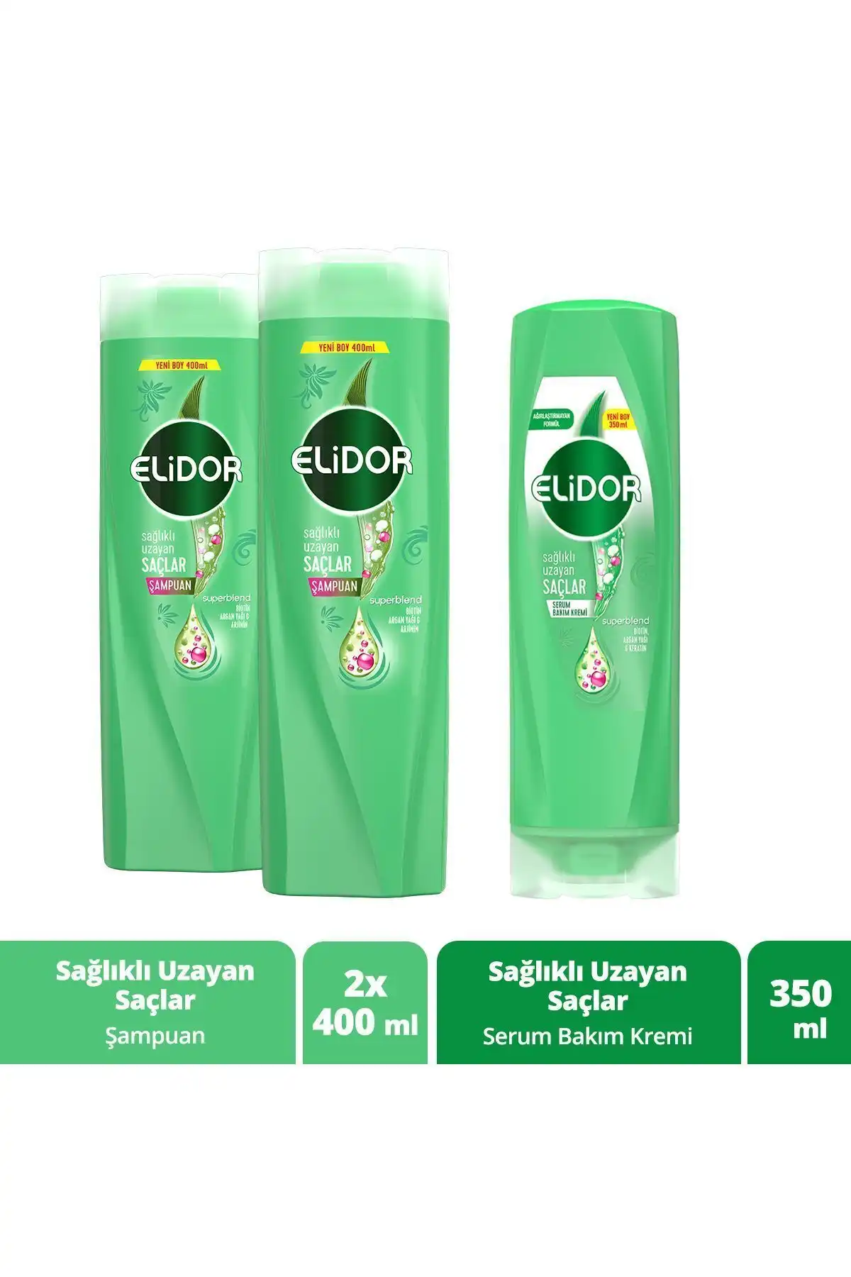 شامپو مراقبت از مو سوپربلند برای موهای در حال رشد سالم 400 میلی لیتر برند   Elidor ( الیدور )  در دسته مراقبت از مو شامپو