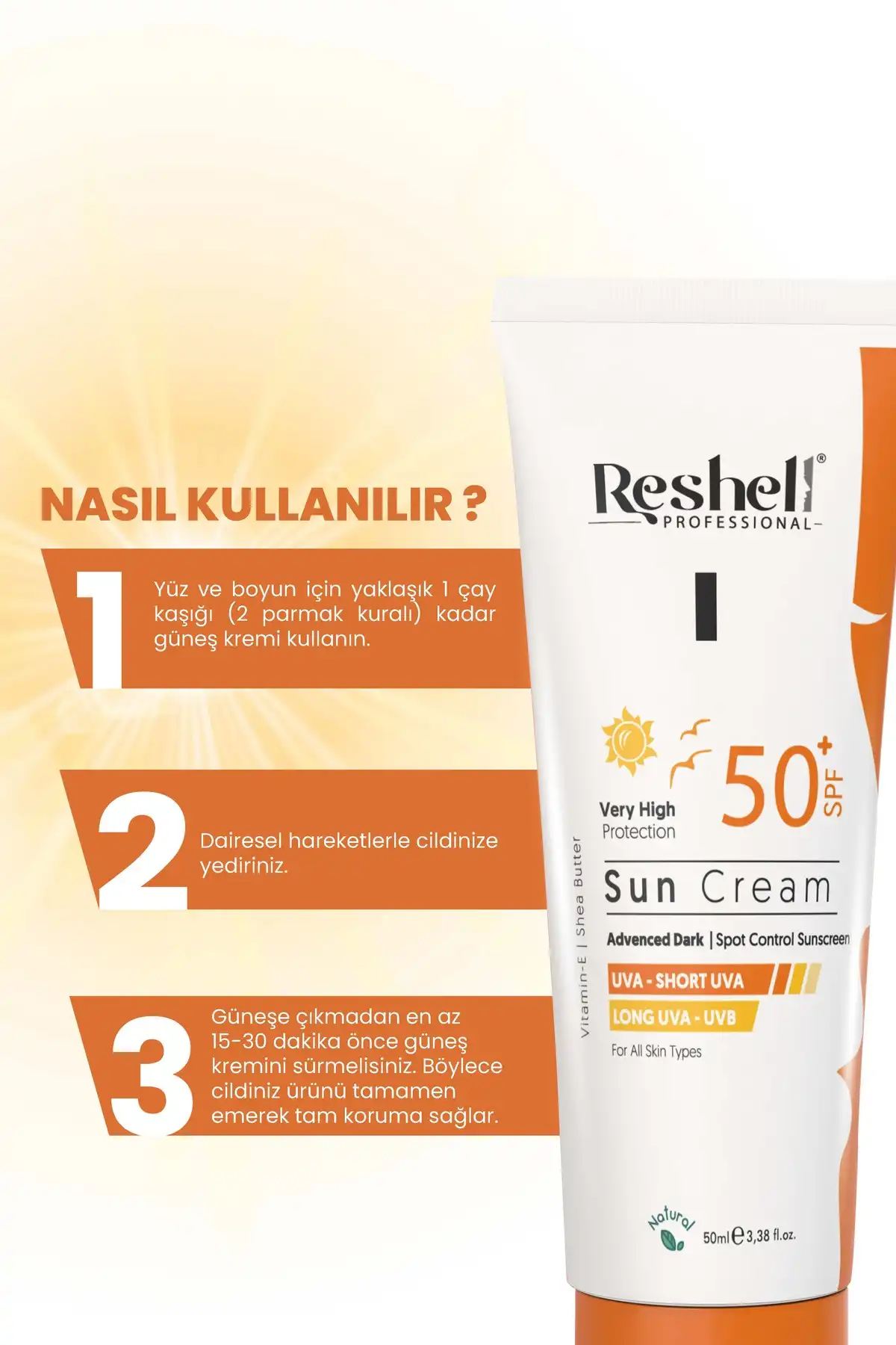 مرطوب کننده ضد آفتاب بدن با محافظت بالا Spf 50 100 میلی لیتر برند   به رنگ   در دسته ضد آفتاب