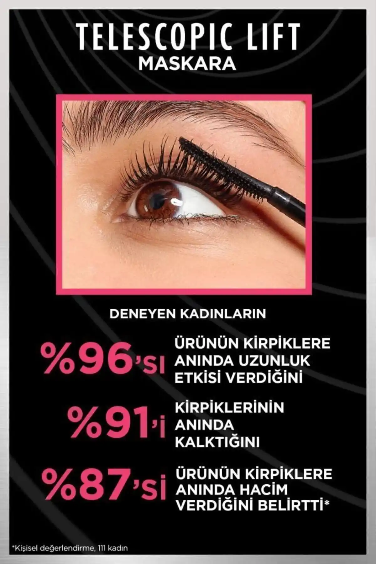 ریمل بالابر تلسکوپی & ریمل مینی پارادایس 4.7 میلی لیتری برند   L'Oreal Paris(لورآل پاریس) به رنگ  