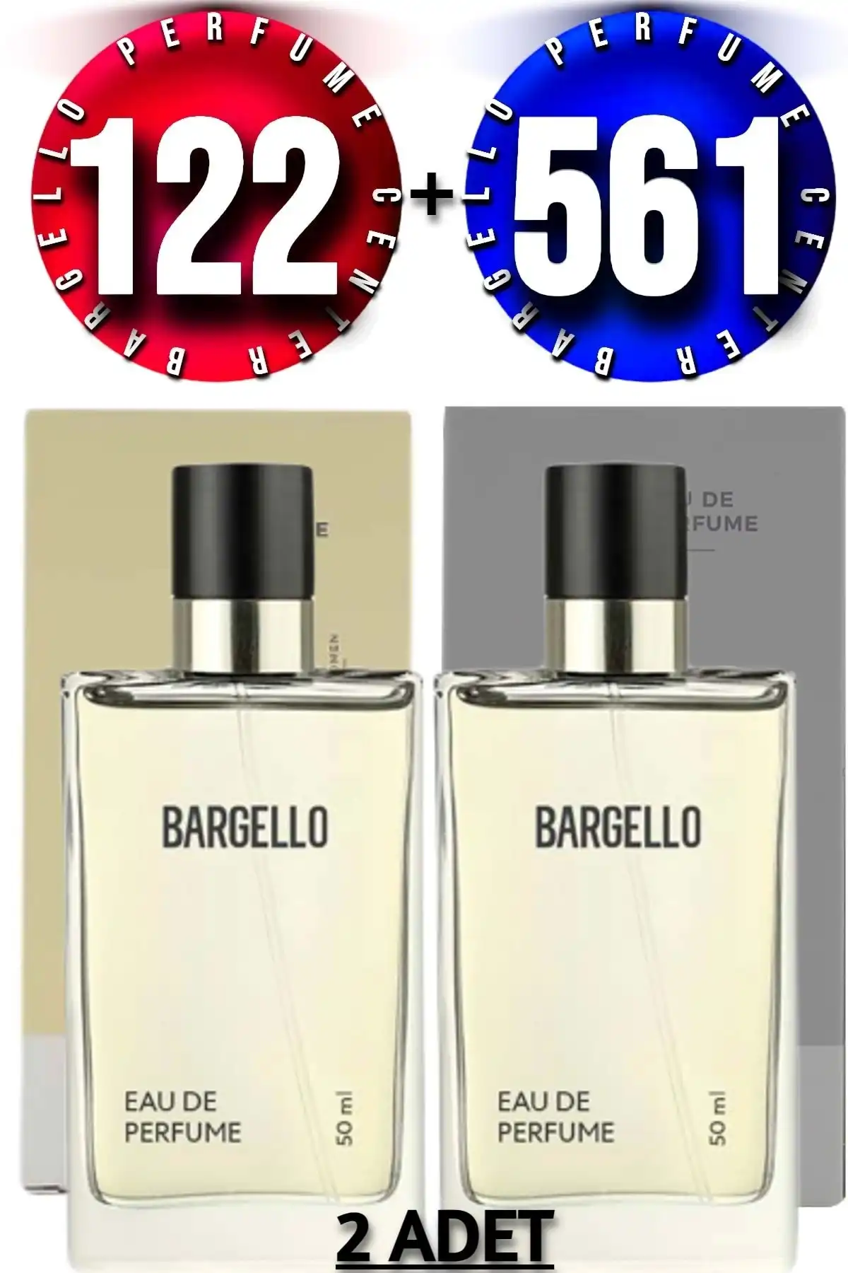 122 عطر زنانه شرقی 50 میلی لیتر Edp 561 عطر مردانه Fresh 50 ml Edp برند   Bargello ( بارجلو )  در دسته عطر و ادکلن