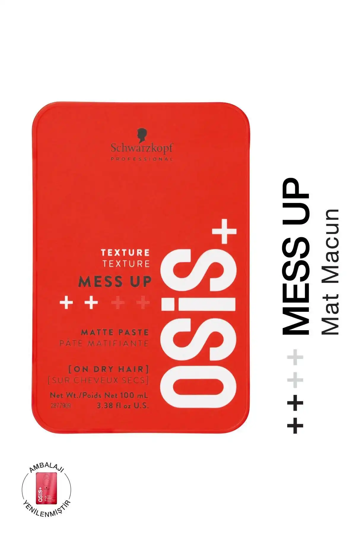 Osis Mess Up 2 Matt Paste 100 ml قیمت واکس کرم مات، نظرات - Trendyol برند   به رنگ   در دسته حالت دهنده مو