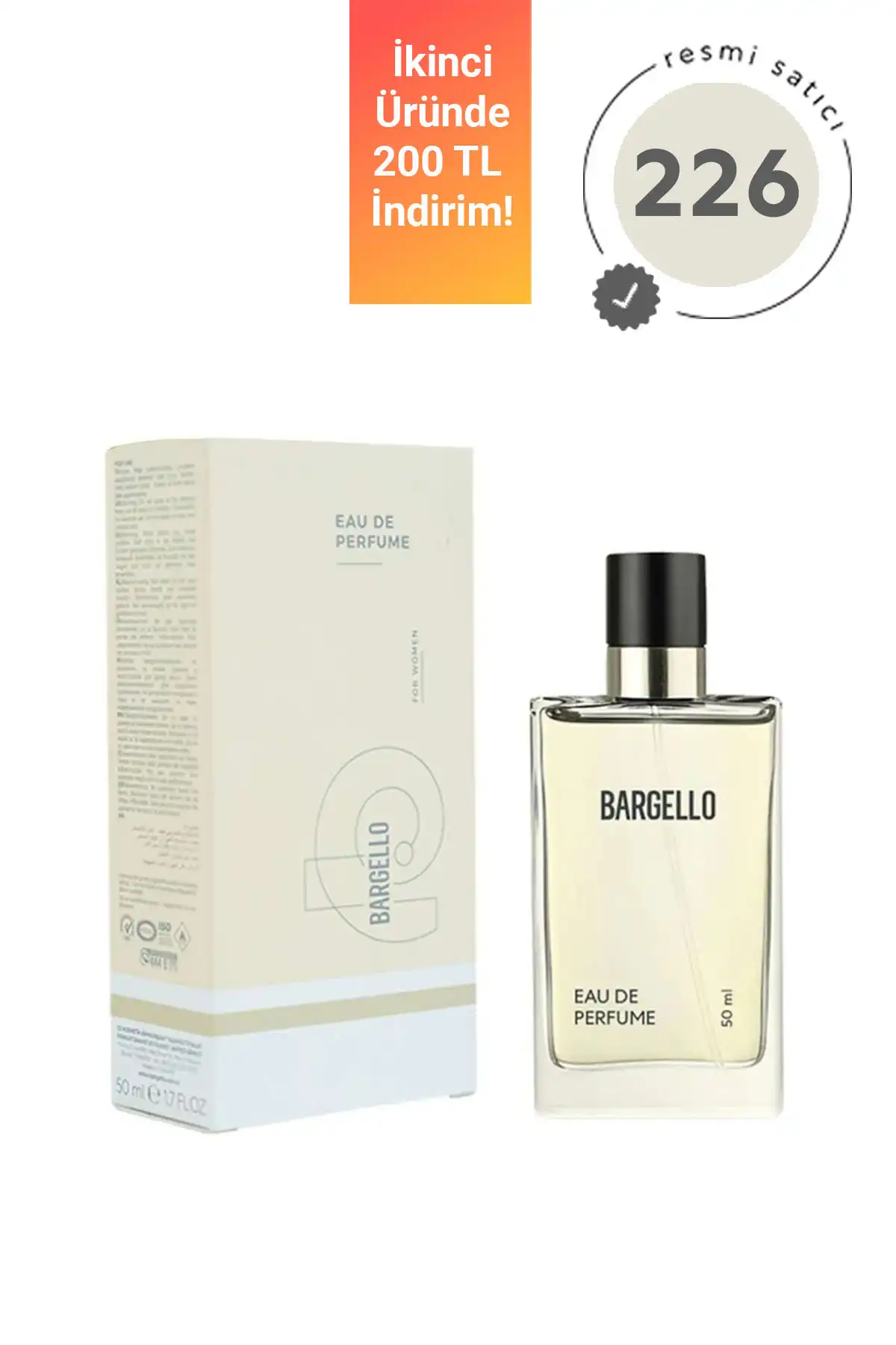 226 عطر زنانه 50 میلی لیتری Edp Oriental برند   Bargello ( بارجلو )  در دسته عطر و ادکلن