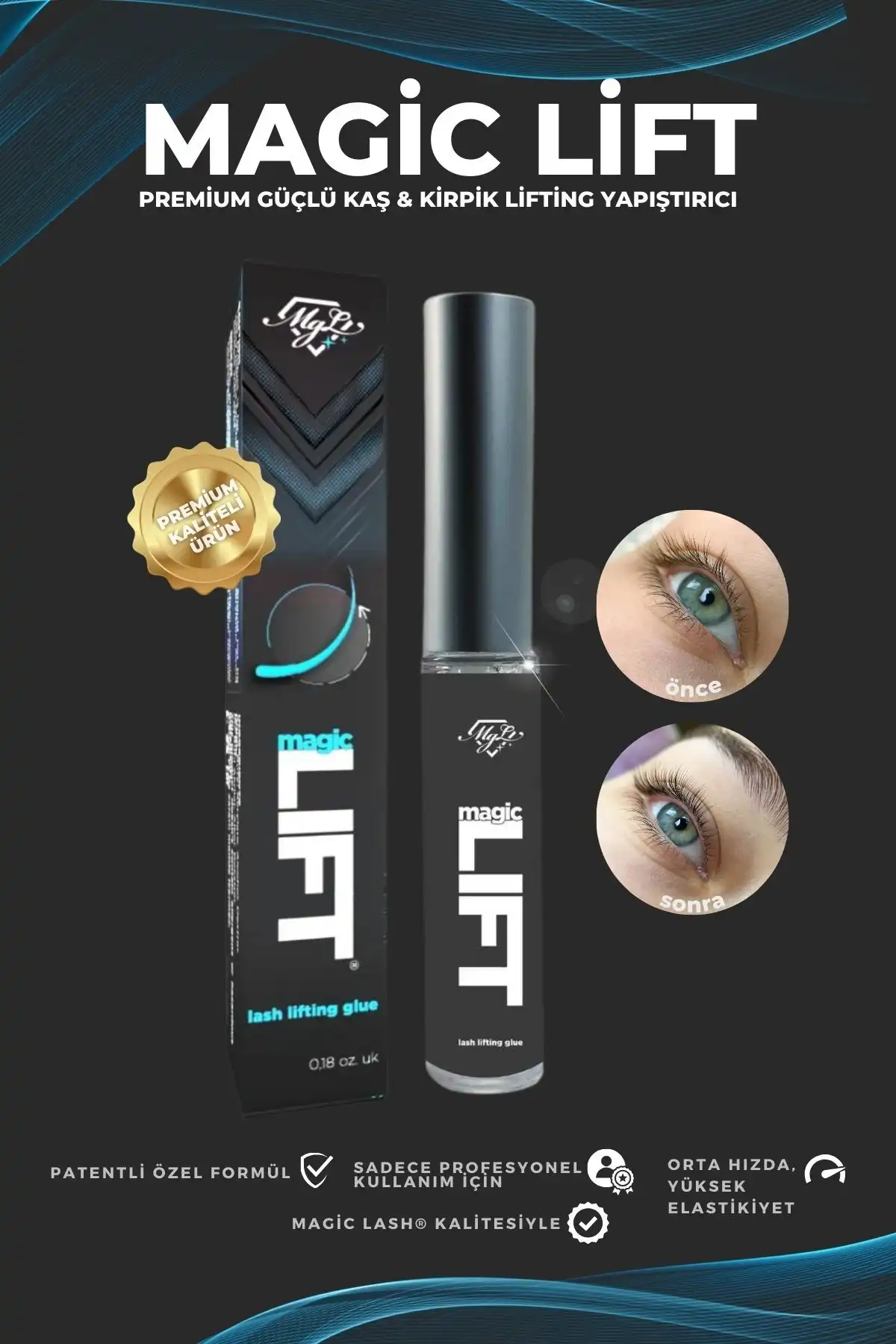 لیفت ابرو و مژه چسب لمینیت 5 میلی لیتر برند   به رنگ  