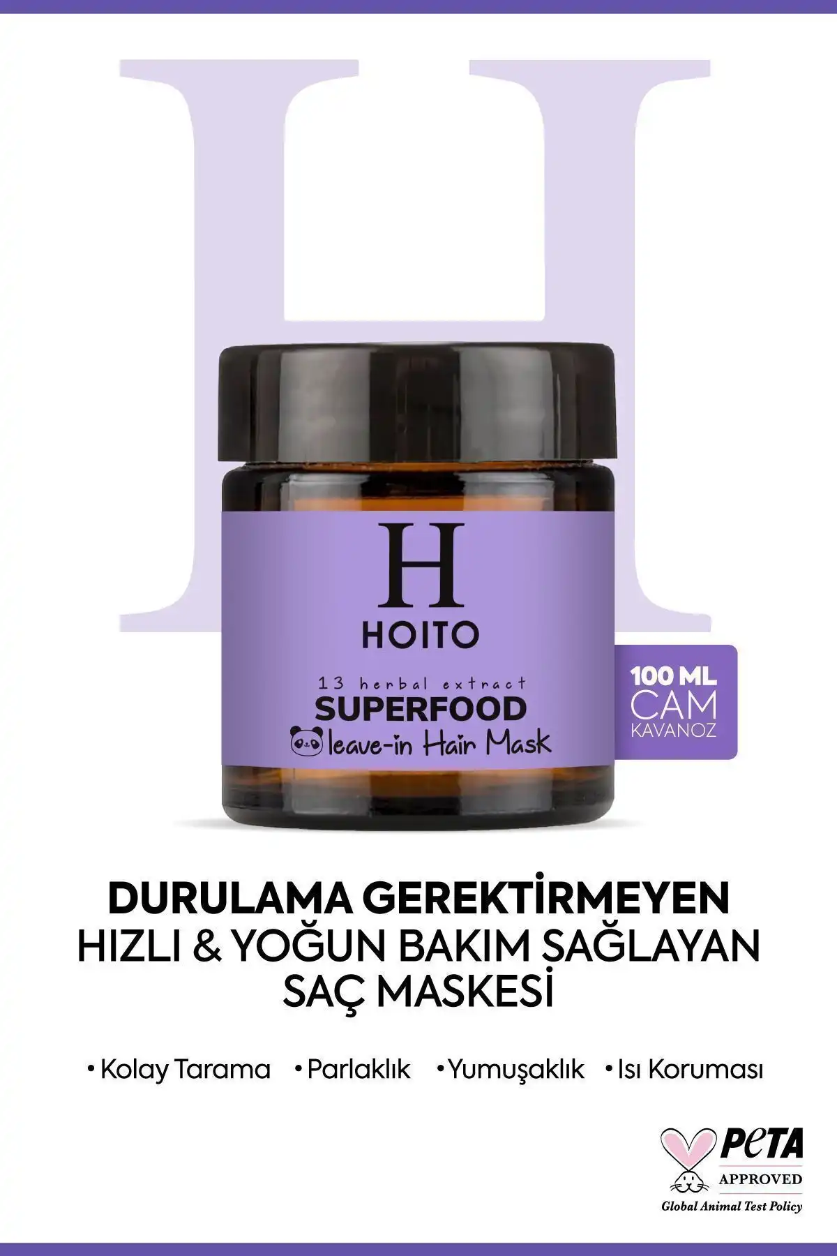 ماسک موی 100 میلی لیتری سوپر فود - ماسک مراقبت از موی ترک شده مغذی برند   Hoito(هویتو) در دسته مراقبت از مو