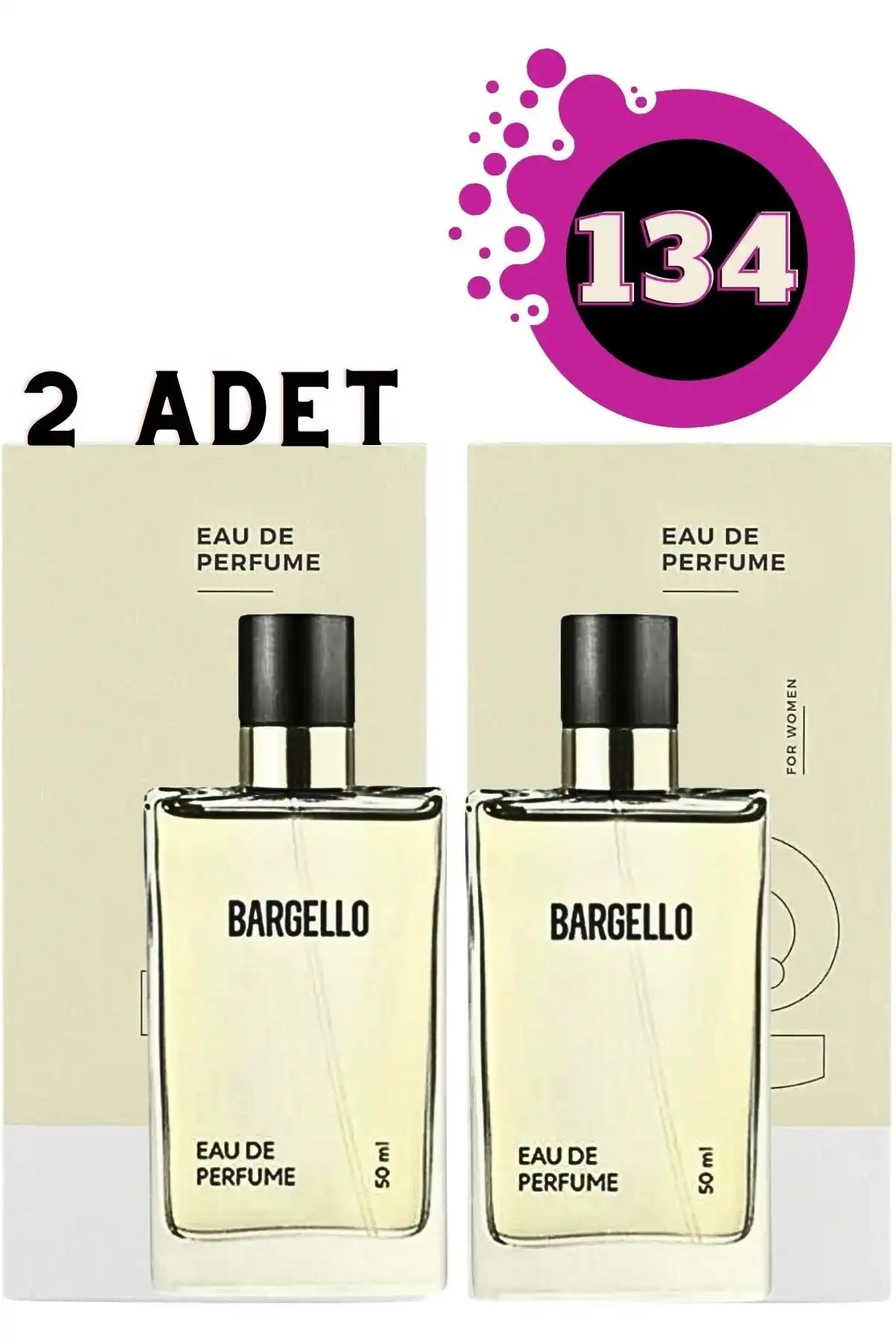 عطر زنانه 134 Oriental Edp 50 ml 2 عدد برند   Bargello ( بارجلو )  در دسته عطر و ادکلن