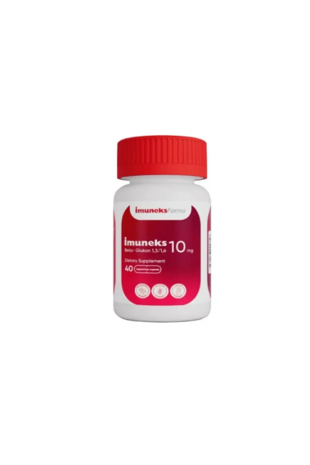 کپسول فارما 10 میلی گرم بتا گلوکان 40 برند   Imuneks ( ایمونکس ) 