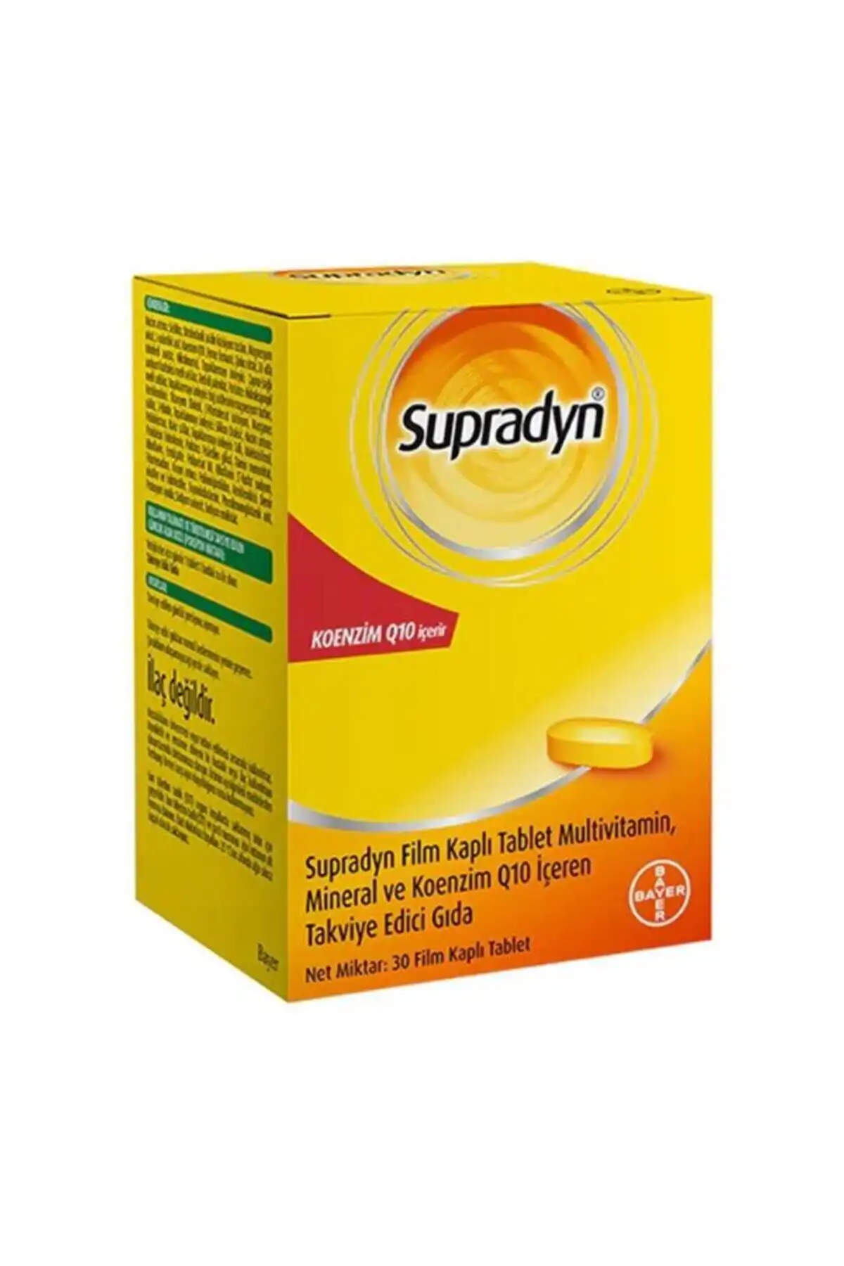 قرص تمام روز کوآنزیم Q10 30 برند   Supradyn ( سوپرادین ) 
