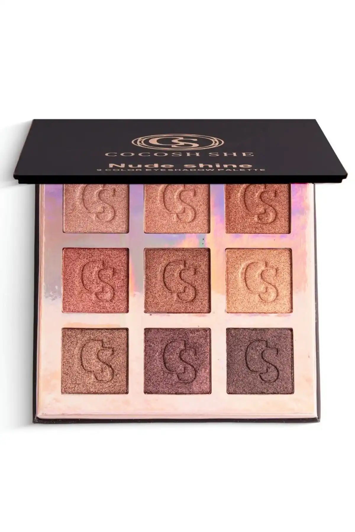 پالت سایه چشم Nude Shine 9 رنگ، رنگدانه بالا، عدم جمع شدن، پراکندگی آسان برند   Cocosh She(Cocosh She) به رنگ  خیلی ا