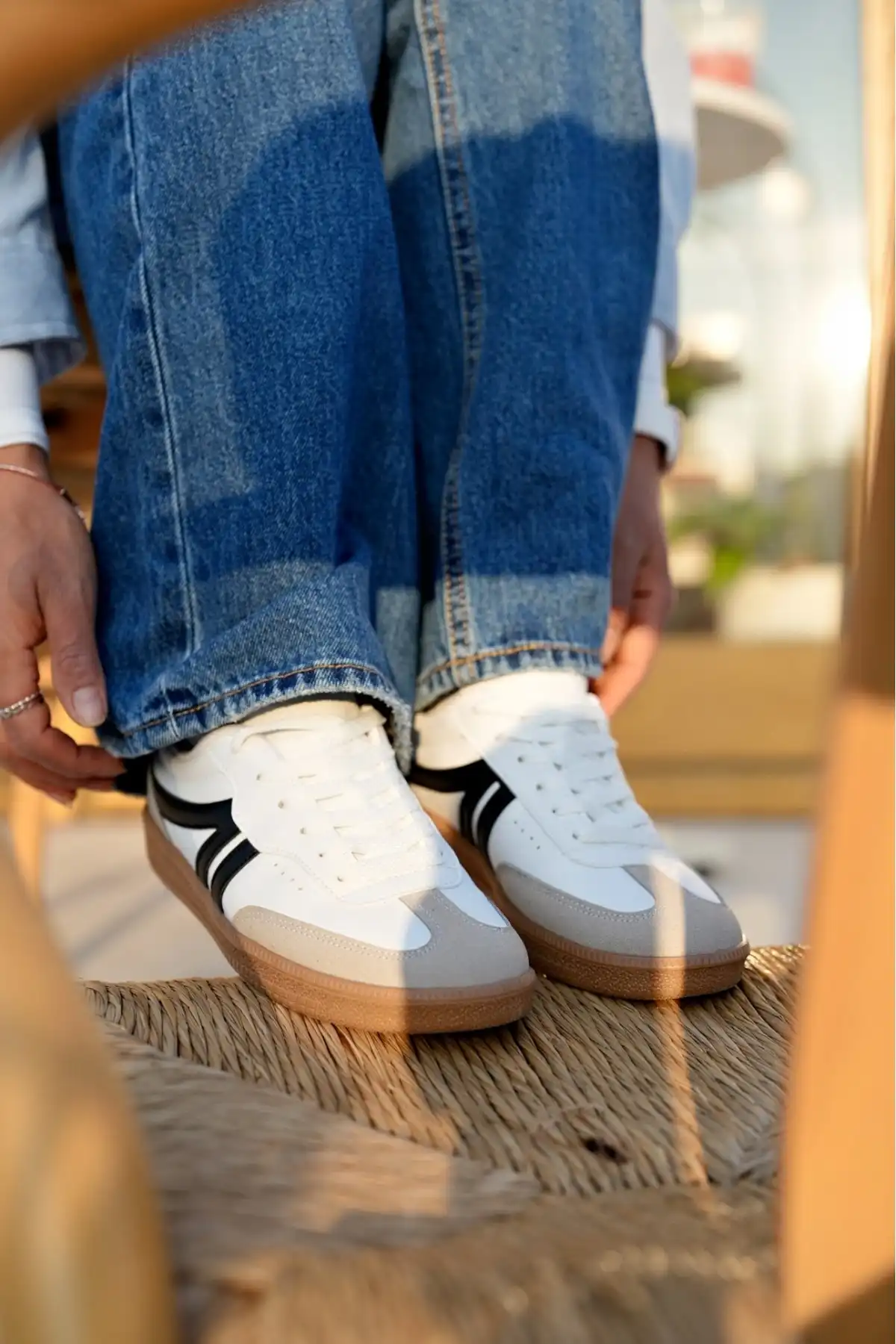 کفش ورزشی سبک Black McQueen Sneaker Daily 310 برند   pumant ( پومنت )  به رنگ  سفید