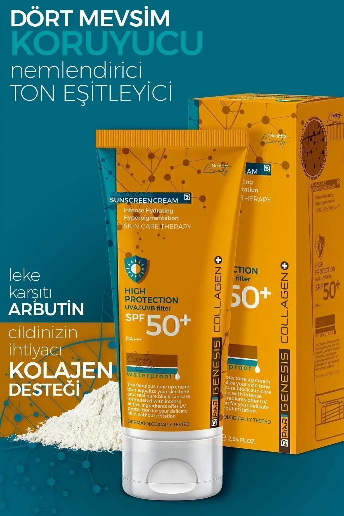 کرم ضد آفتاب کلاژن هایپرپیگمنتیشن Spf50 کانسیلر رنگی ضد آفتاب 75 میلی لیتری برند   به رنگ   در دسته ضد آفتاب
