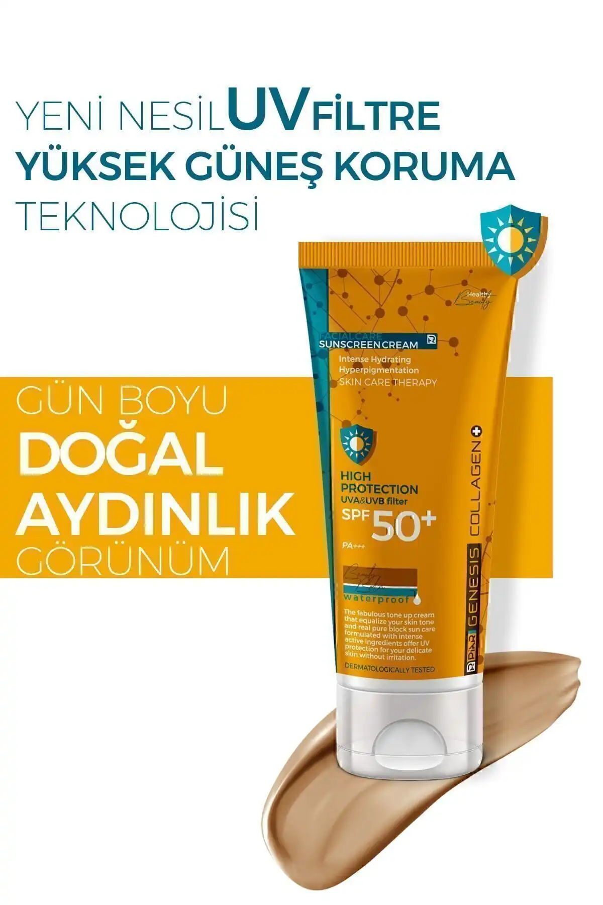 کرم ضد آفتاب کلاژن هایپرپیگمنتیشن Spf50 کانسیلر رنگی ضد آفتاب 75 میلی لیتری برند   به رنگ   در دسته ضد آفتاب