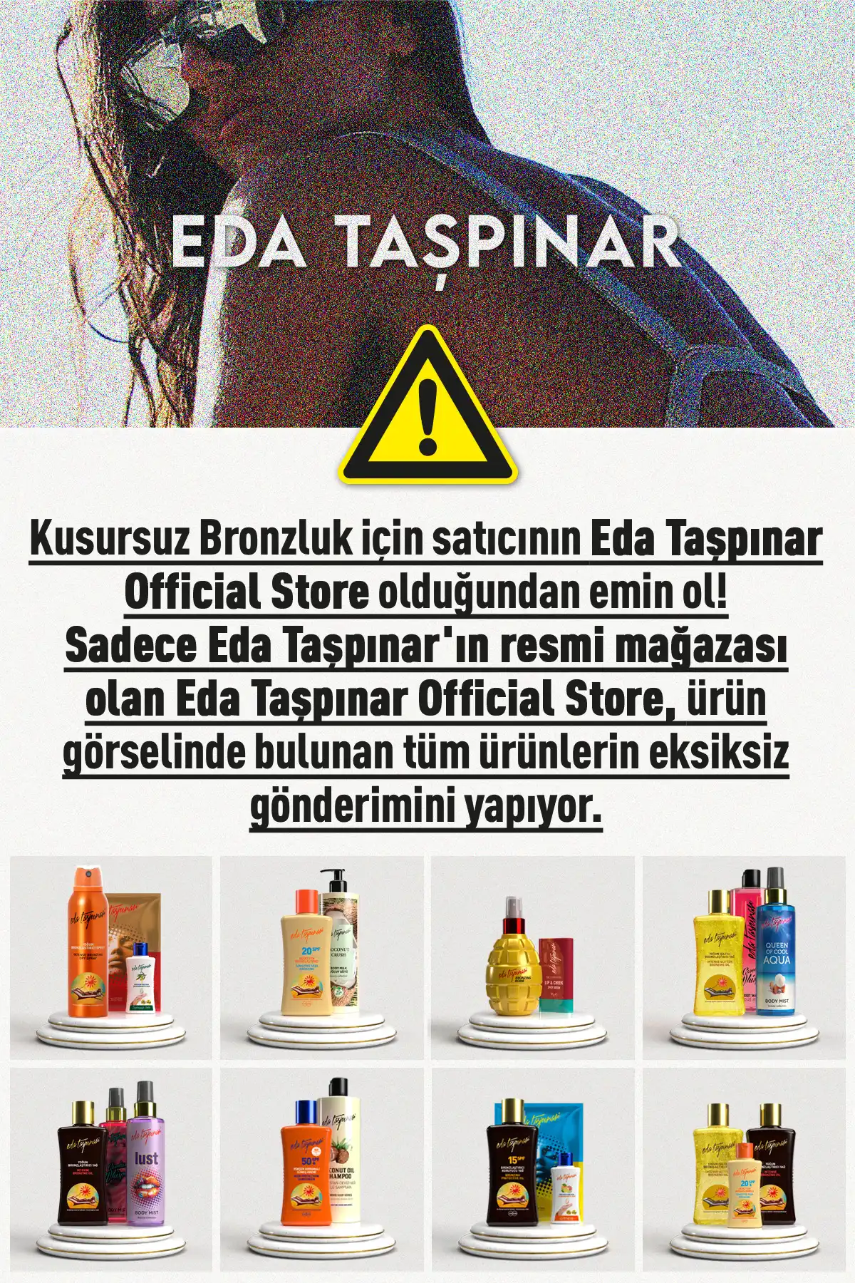 ضد آفتاب با محافظت بالا Spf50+ - 200 میلی لیتر برند   Eda Taşpınar(ادا تاسپینار) به رنگ   در دسته ضد آفتاب