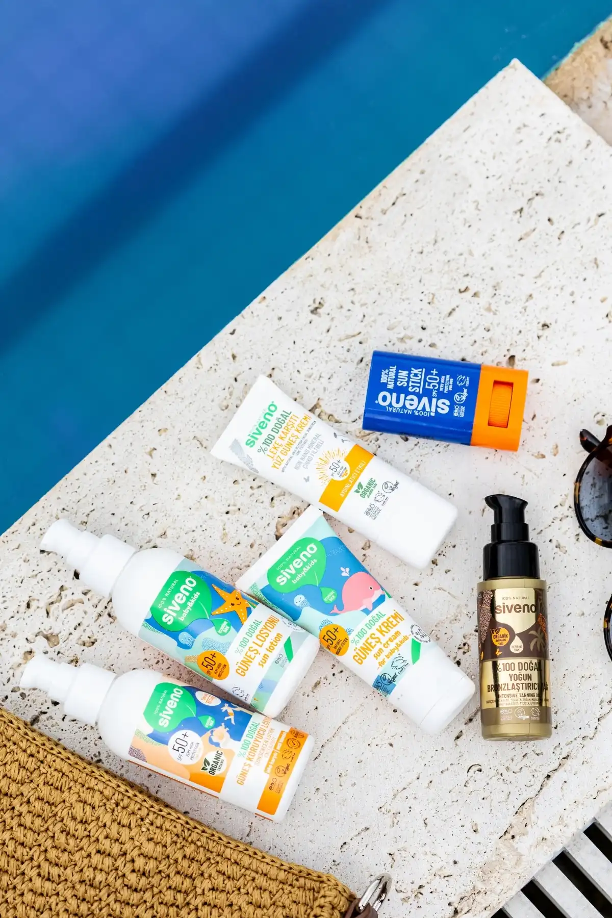 ضد آفتاب 100% طبیعی کودک - ضد لک آنتی اکسیدان مرطوب کننده گیاهی وگان Uva Uvb 50spf برند   به رنگ   در دسته ضد آفتاب